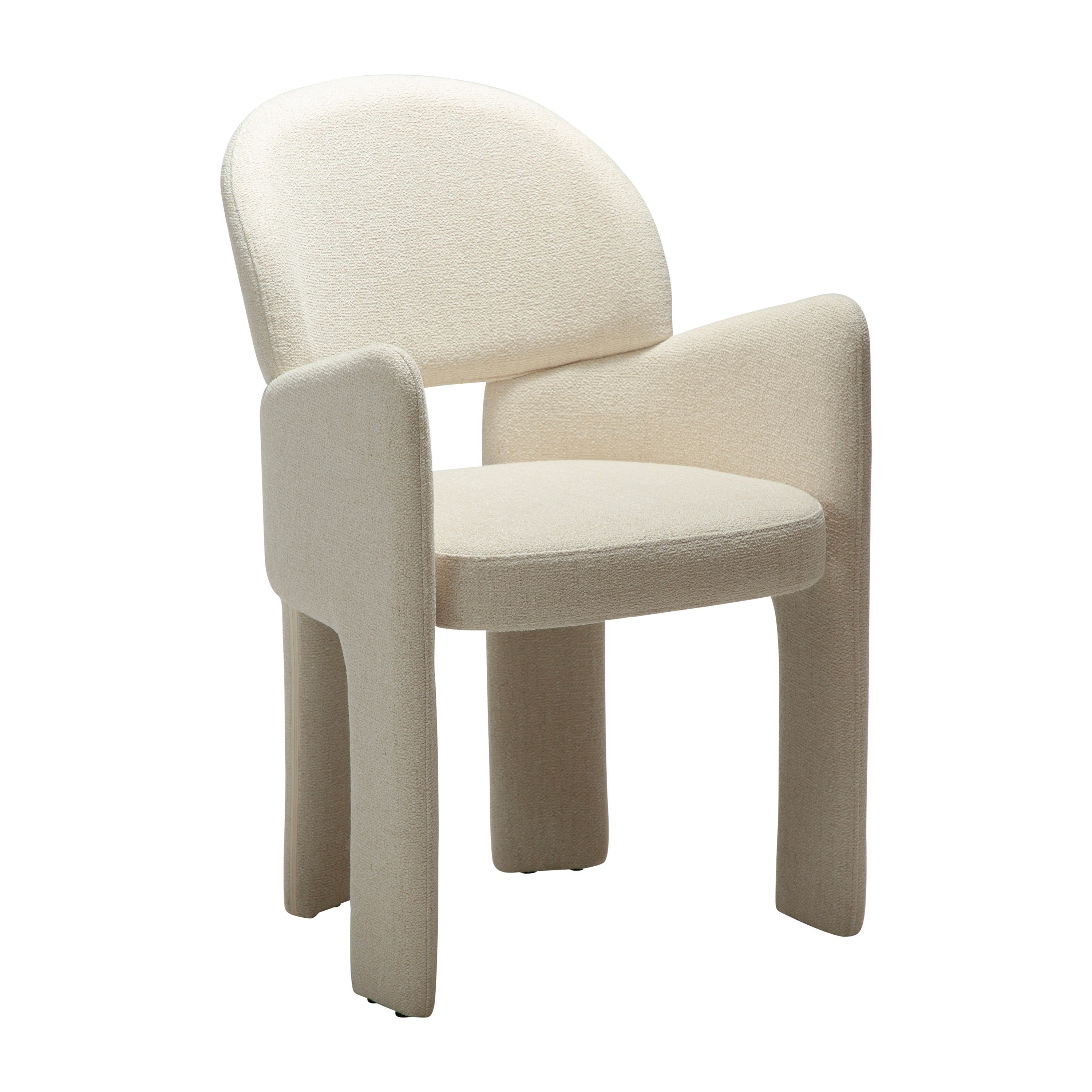 Aole Karmstol Simply Beige Bouclé