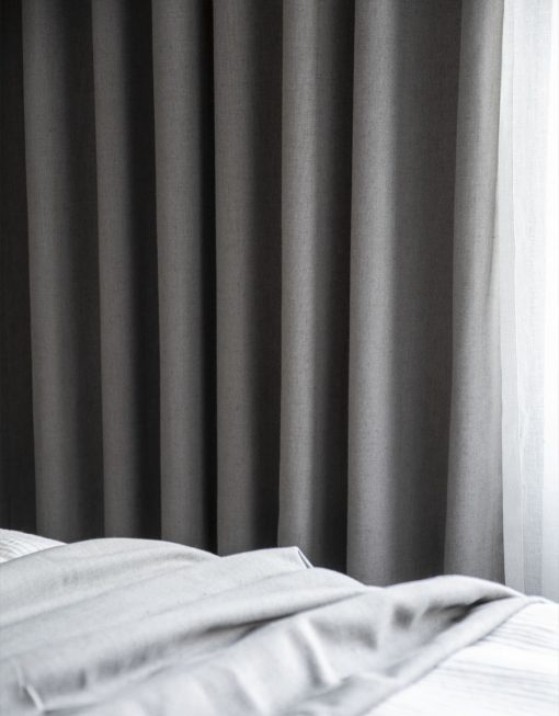 Lina Gardinlängd Mörkgrå 250cm