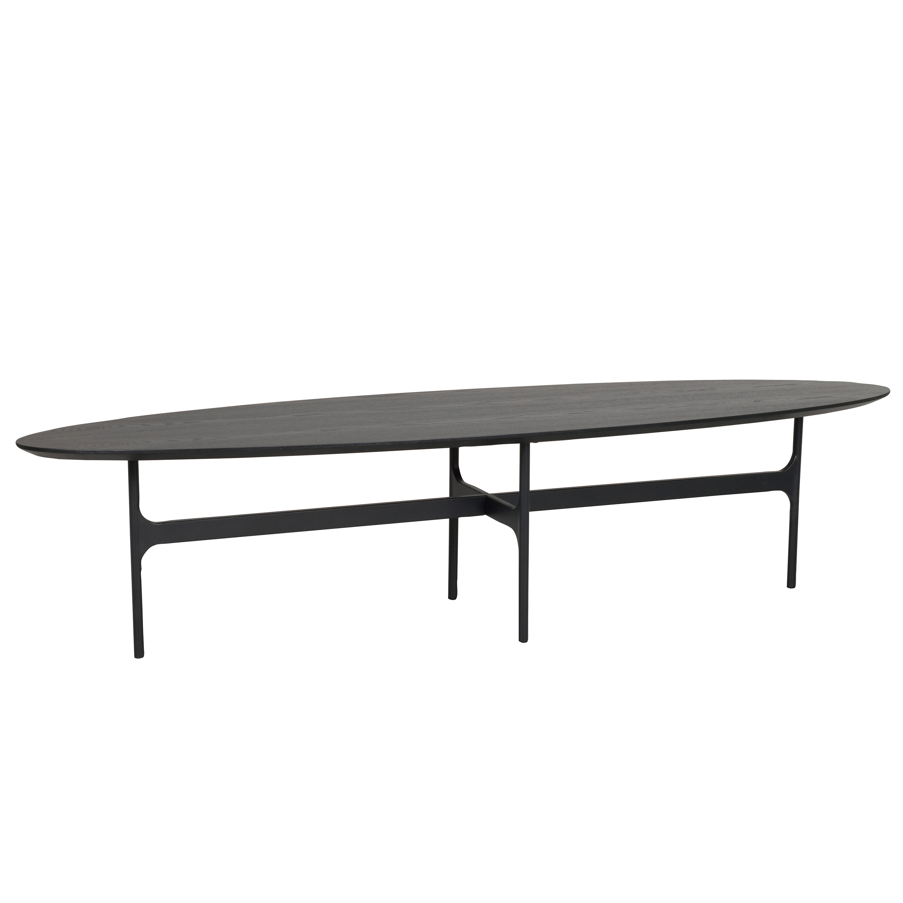 Rowico Home - Colton Soffbord Ovalt Svart 180x50