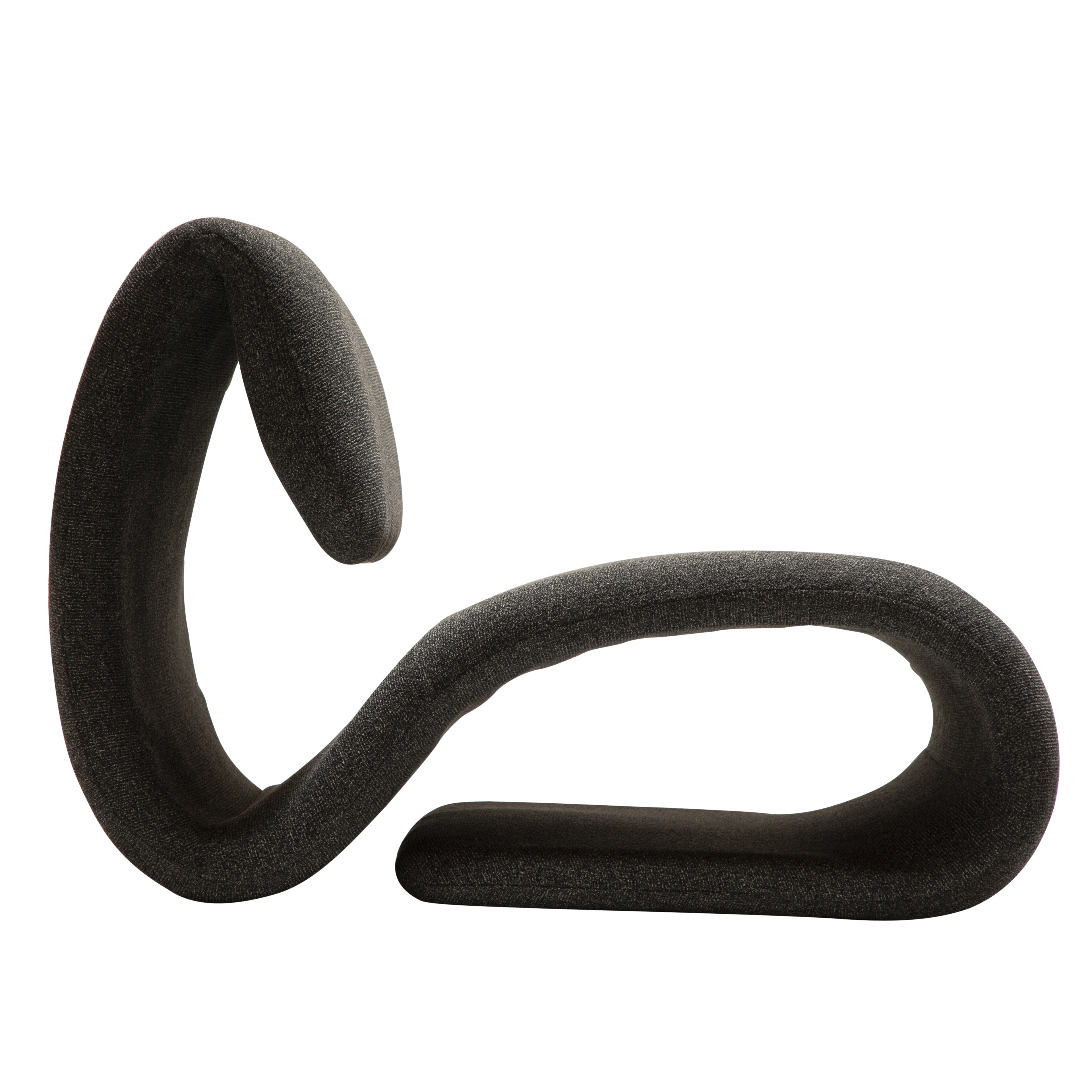 Dan Form Dubna Loungestol Boucle Grå