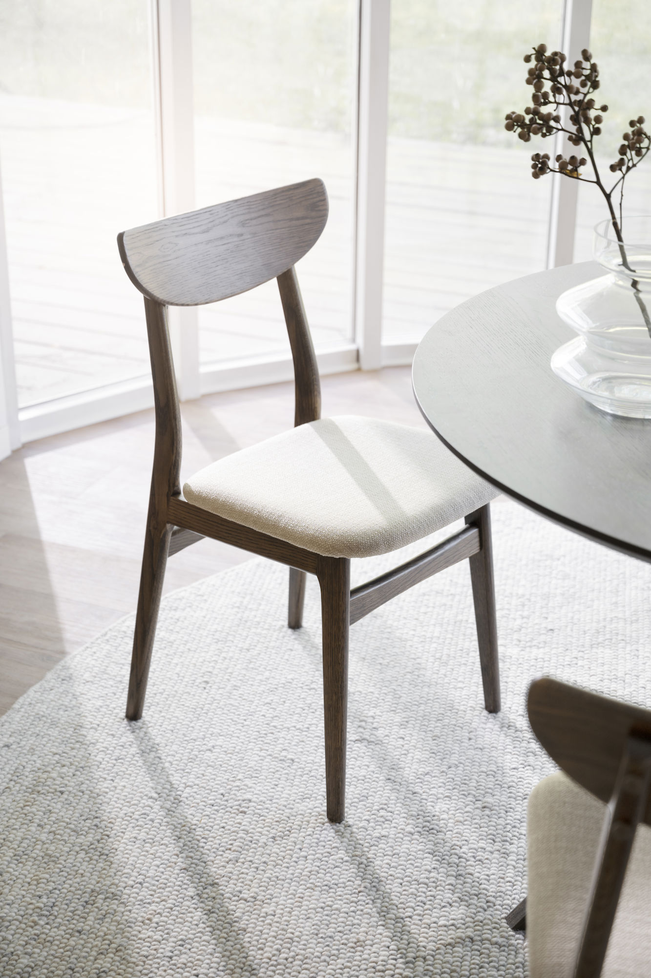 Rowico Home Rodham Matstol Brun/Beige