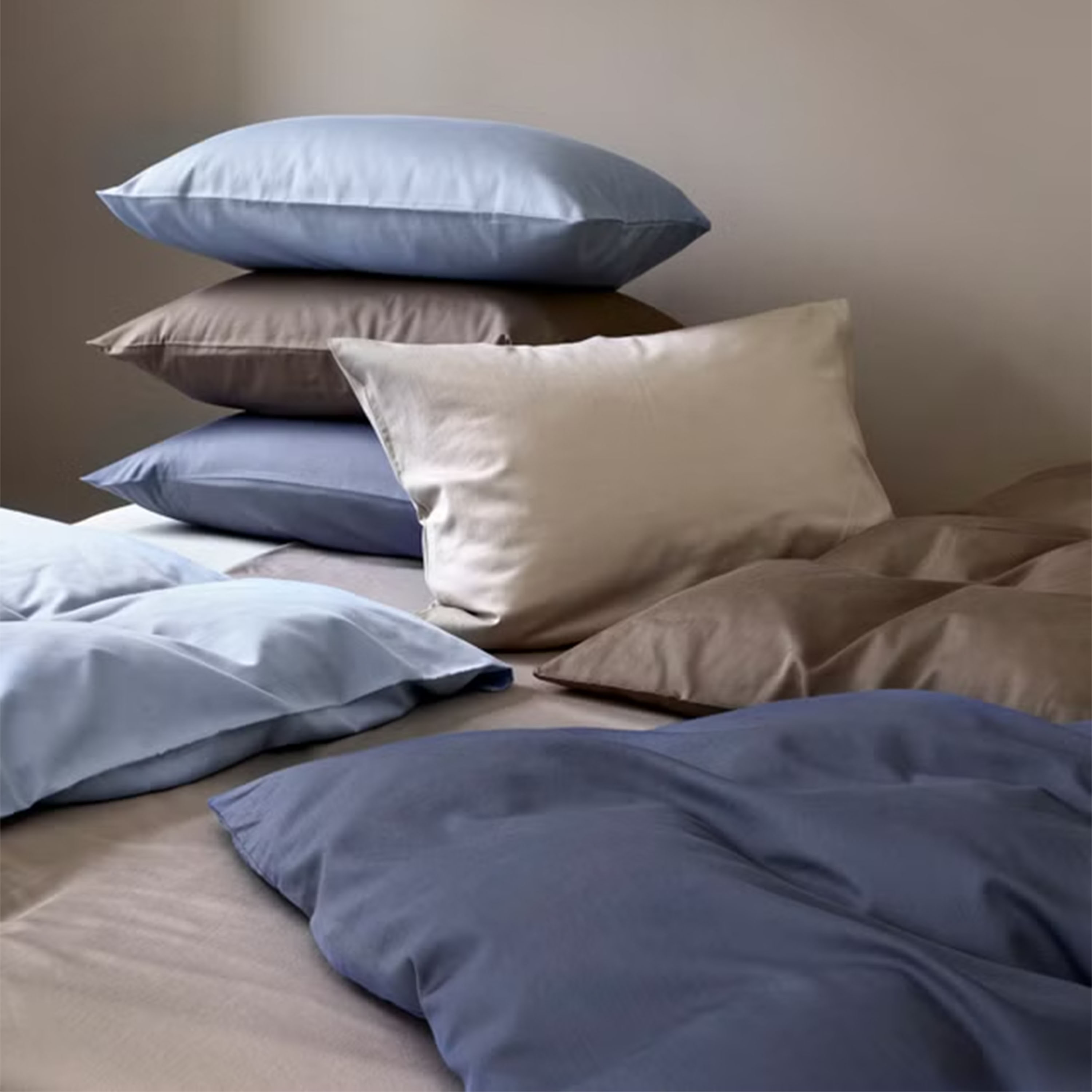 Høie Harmoni Örngott Satin Beige 70x100