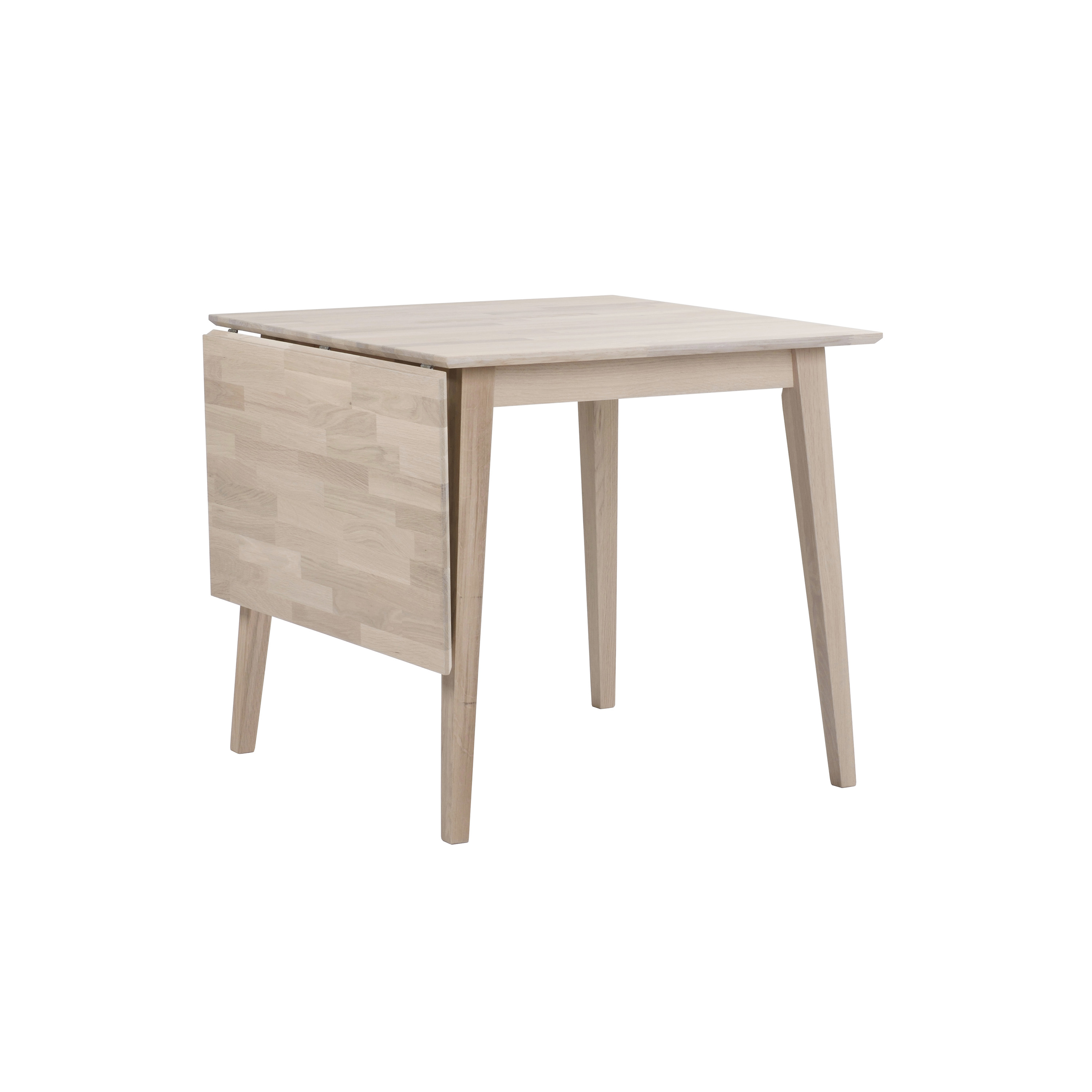 Filippa Klappbarer Tisch Weiß pigmentiert 80cm