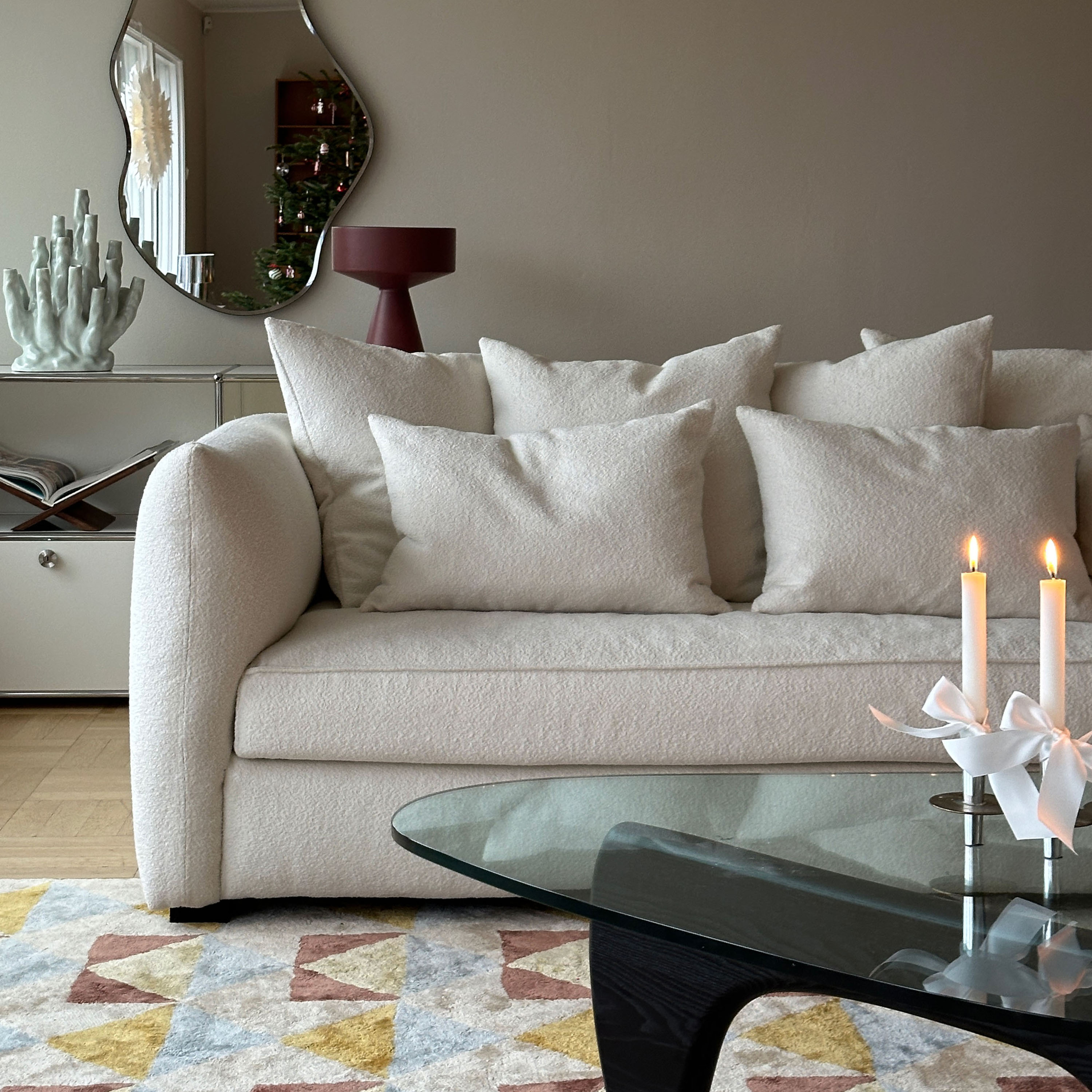 Tinted Cornell Sofa 225cm
