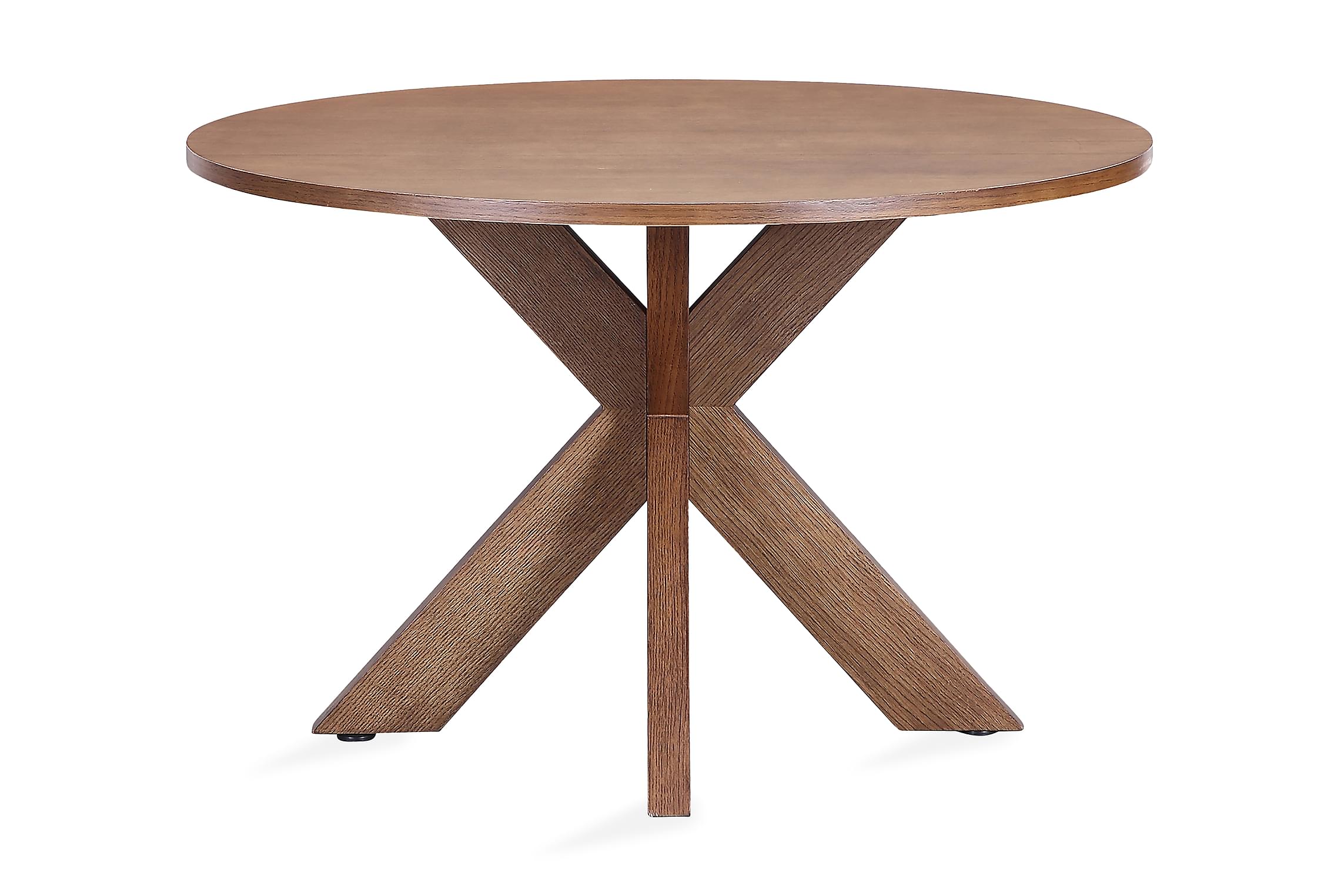 Nordic Home - Sienna Matbord Brun Ø120cm