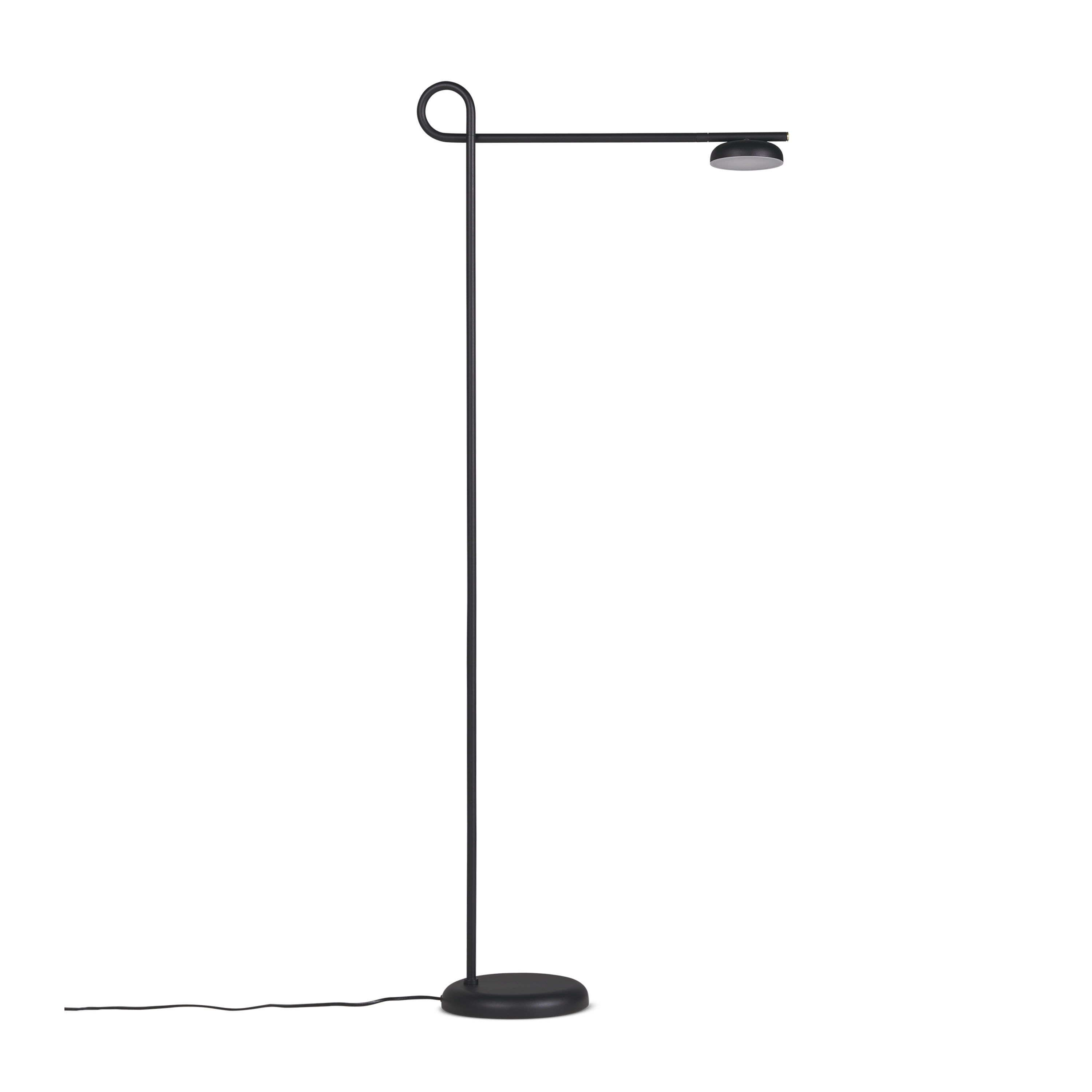 Northern - Salto Stehleuchte Black - Beige - Bodenlampen