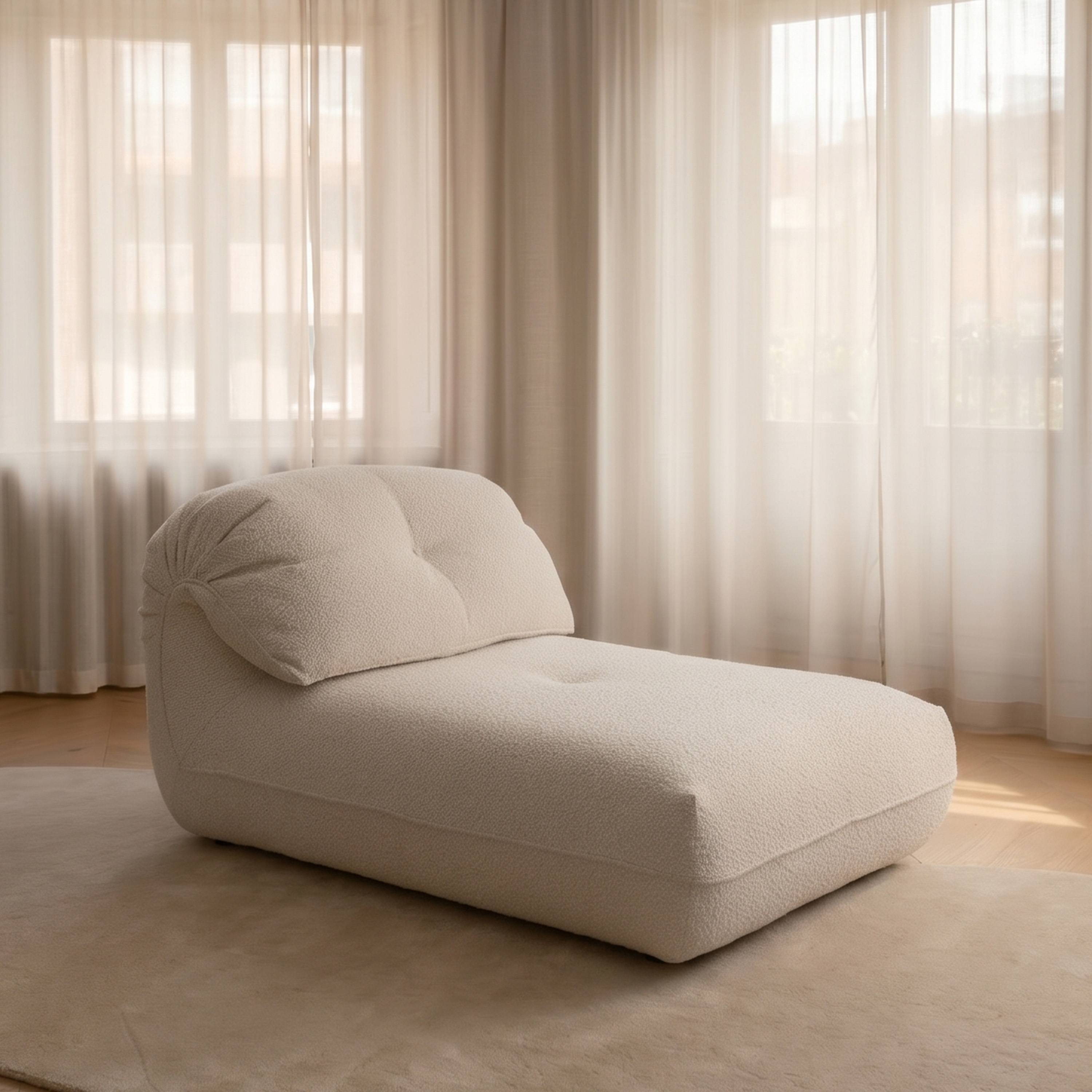 Sleepo Collection Toto Divanmodul Nature Bouclé 108x155