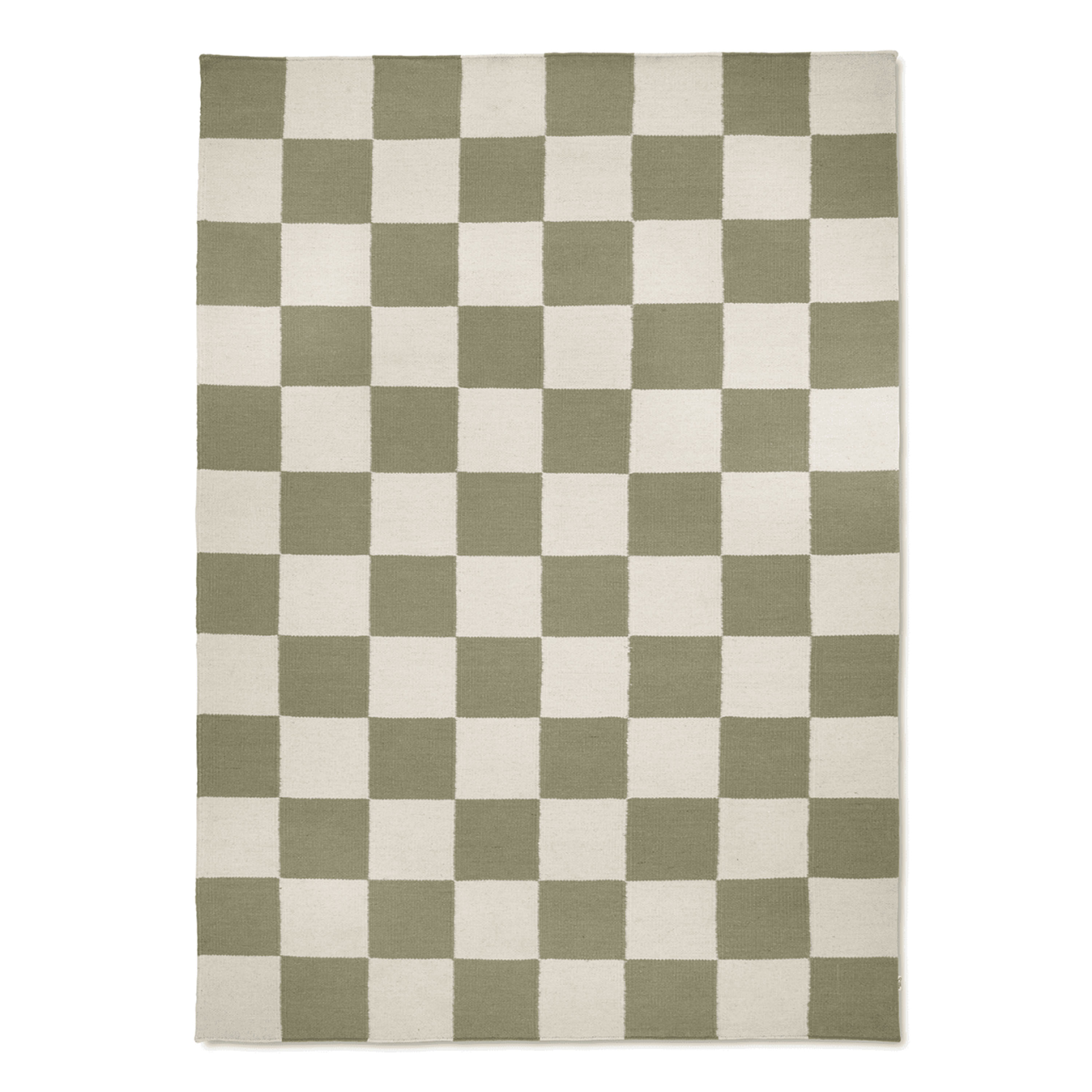 Teppe Square Skogsgrønn/Natur 250x350