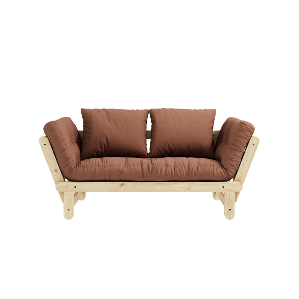 Karup Design - Beat Schlafsofa Natur/Clay Brown 200cm - Braun - Tagesbett