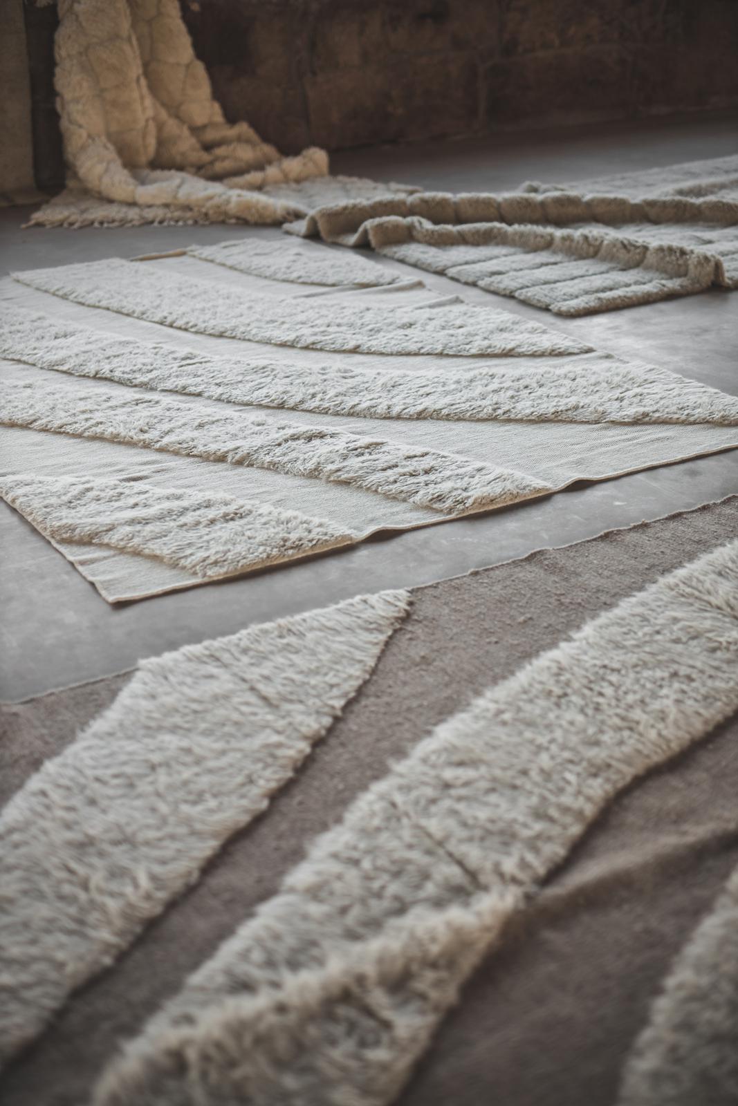 Jakobsdals Hanne Ullmatta Vit 160x230