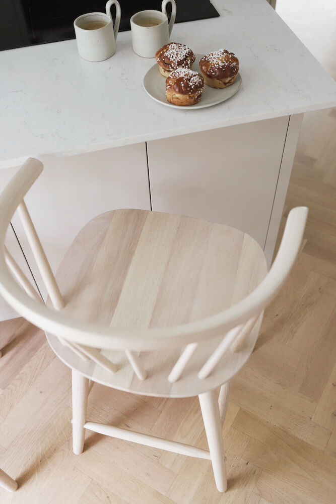 Rowico Home Carmen Barstol Vitpigmenterad