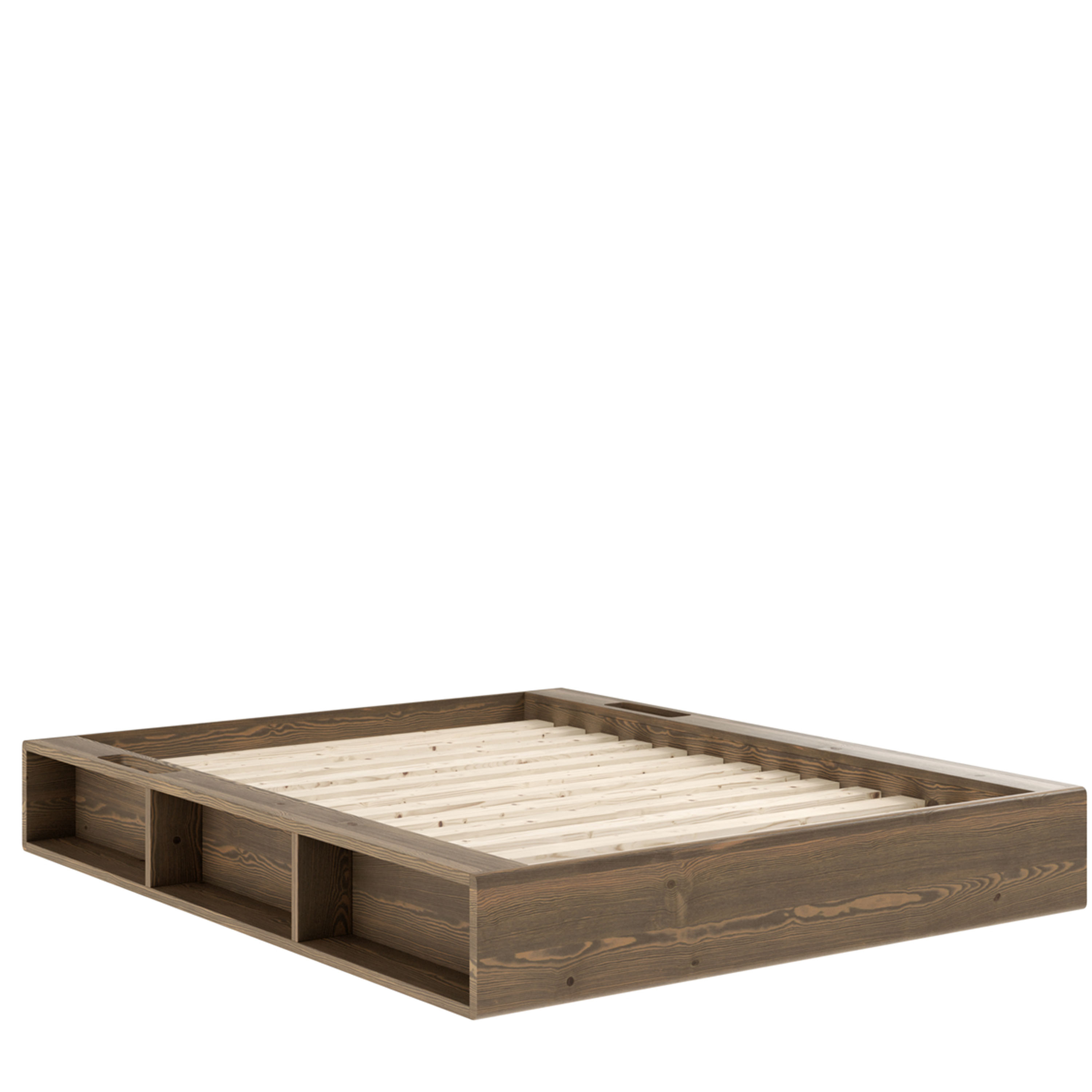 Ziggy Bed Frame Brown 140cm