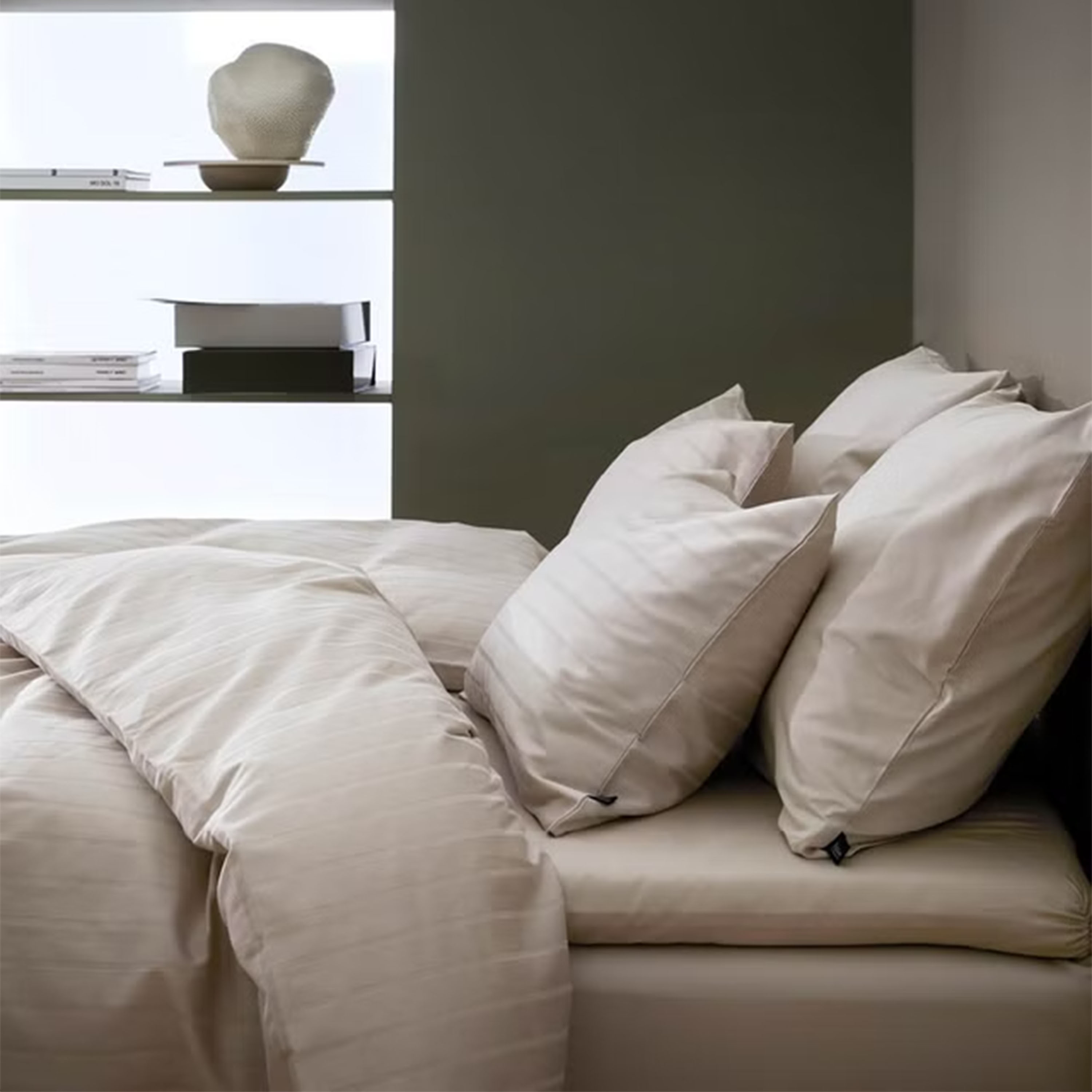 Høie Örngott Satin Beige 70x100