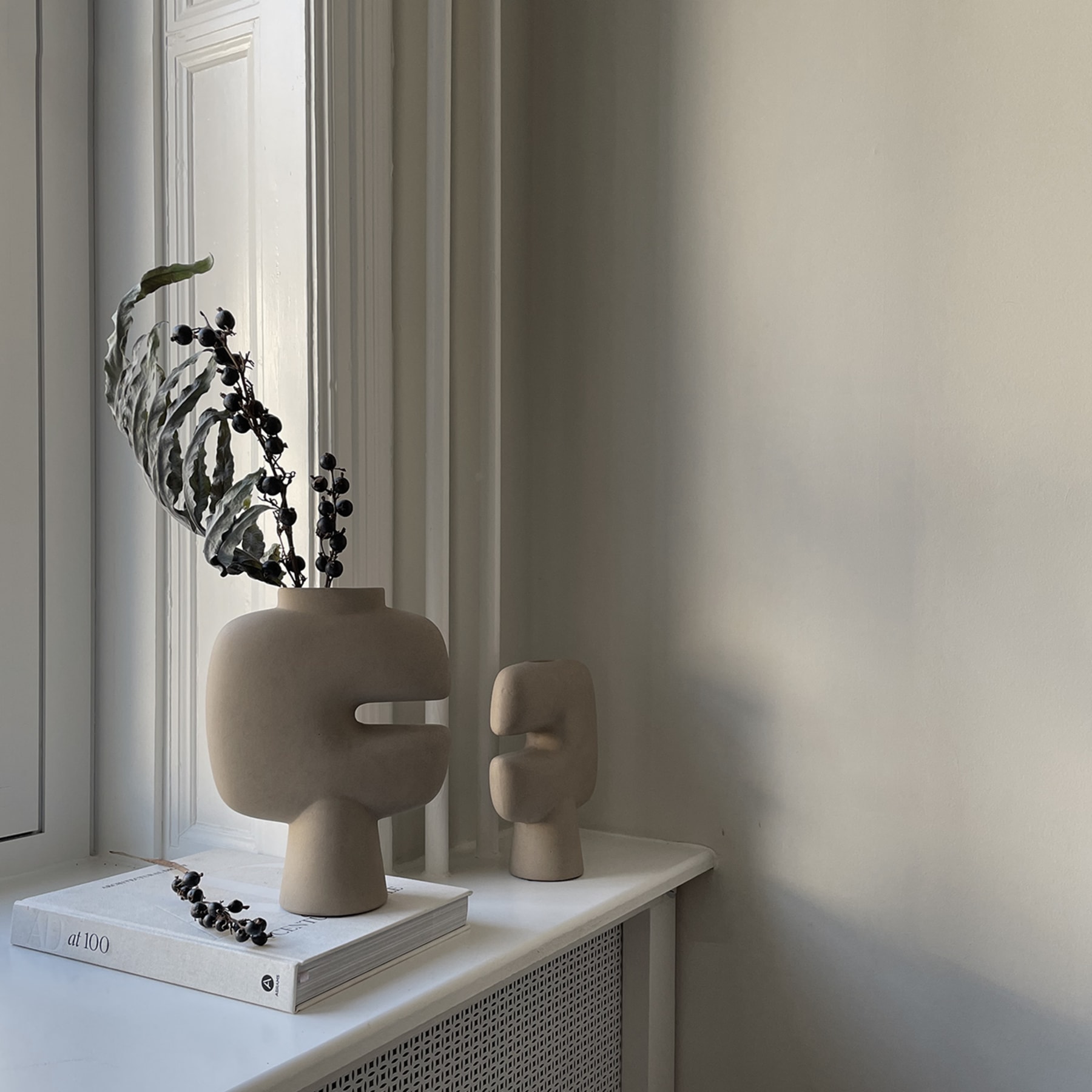 101 Copenhagen Tribal Vase Sand Mini