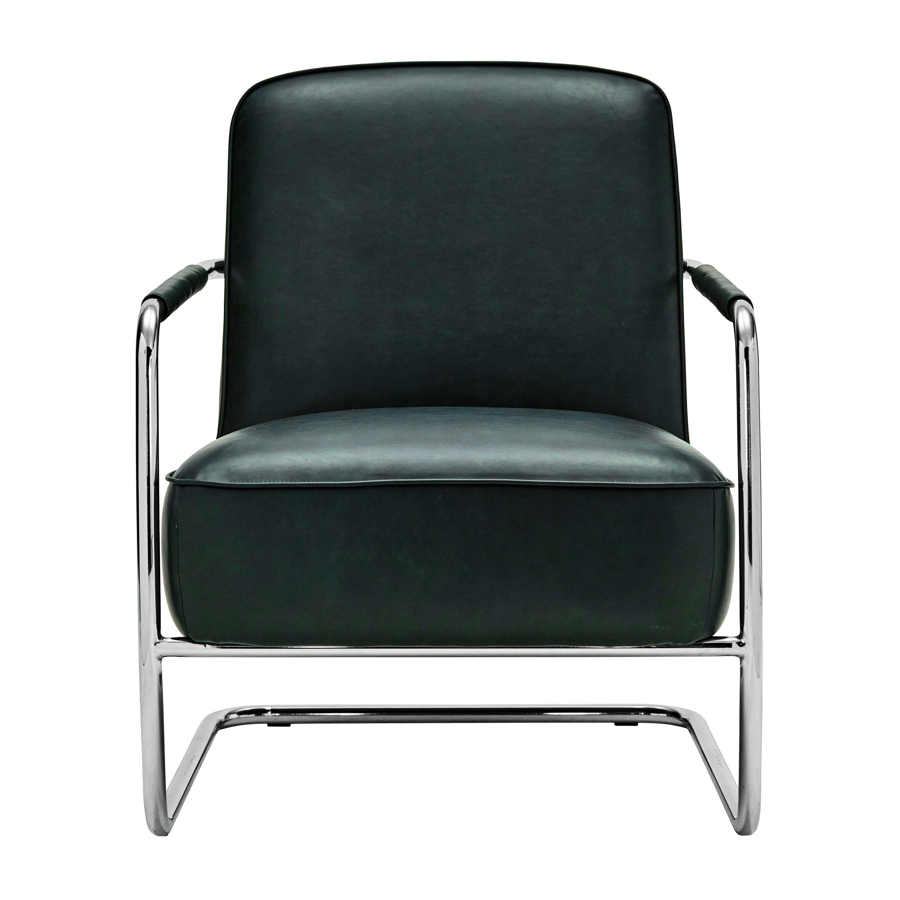 House Doctor Comma Lounge-tuoli Dark Green