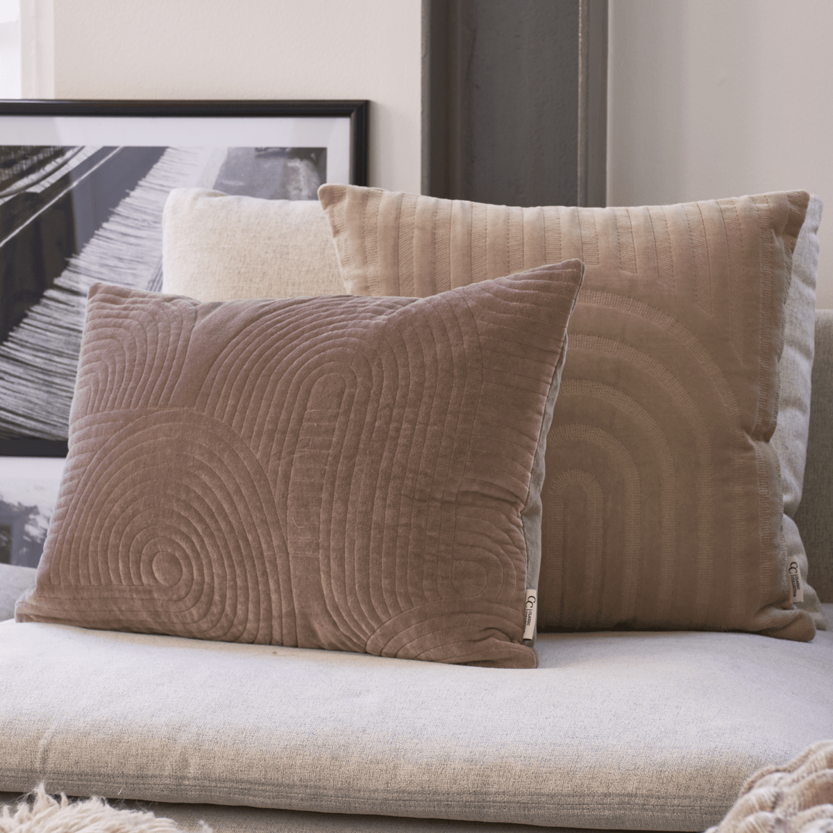 Classic Collection Arch Kuddfodral Simply Taupe 50x50