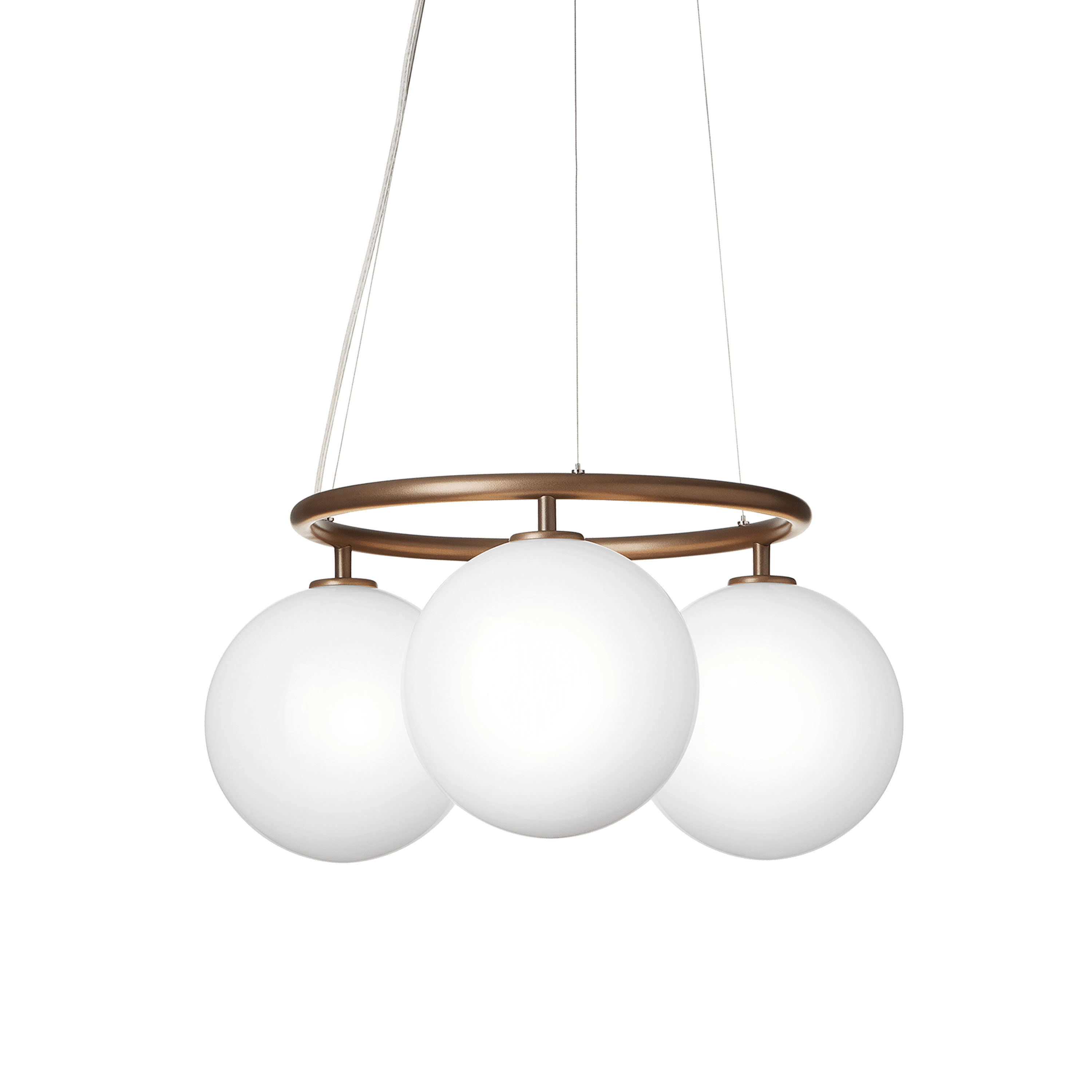 Miira 3 Circular Taklampa Dark Bronze/Opal