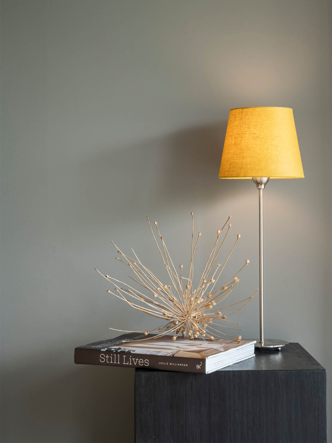 Watt &amp; Veke Line Lampunjalka Matt Chrome 45cm