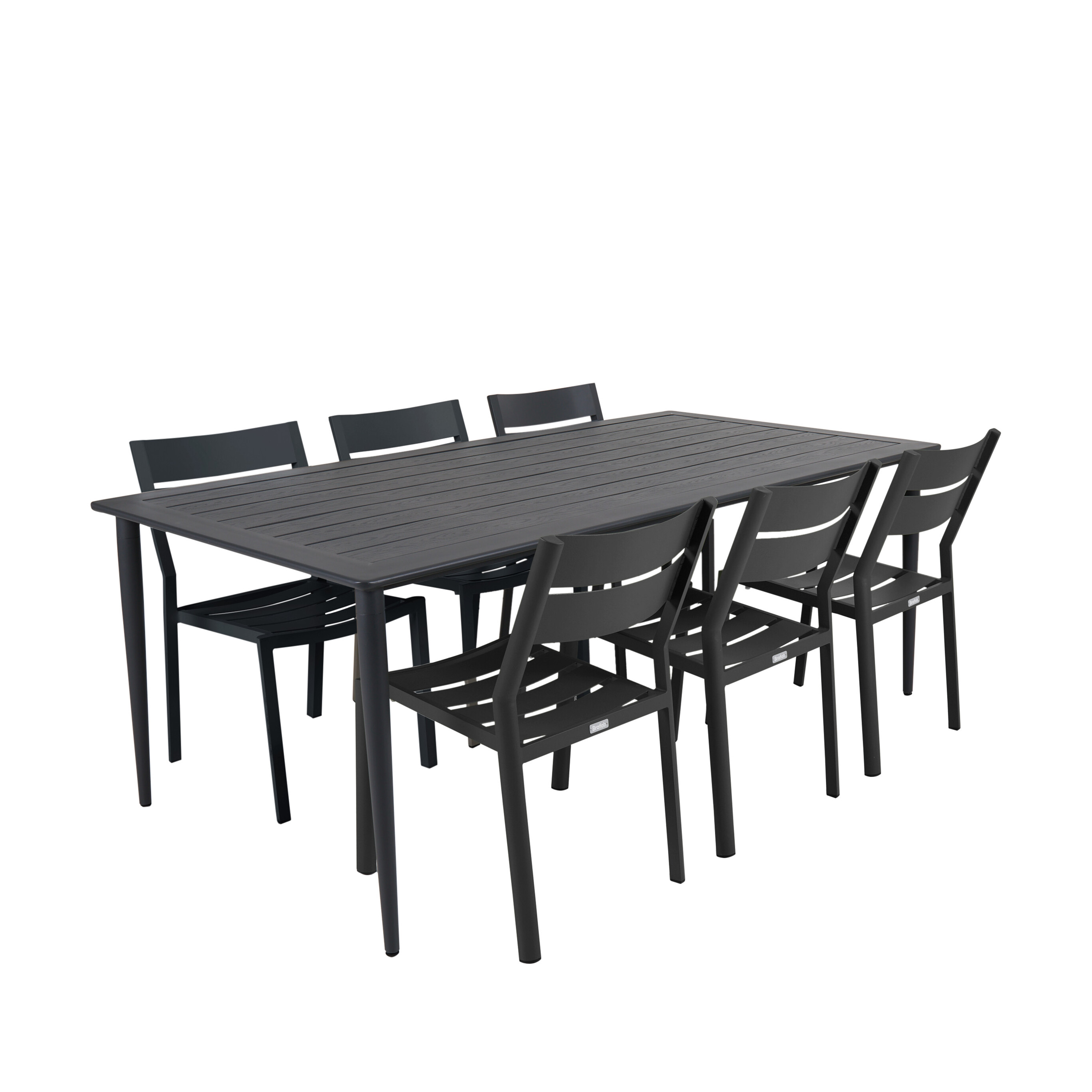 Brafab Nimes Matbord Svart 200x98cm