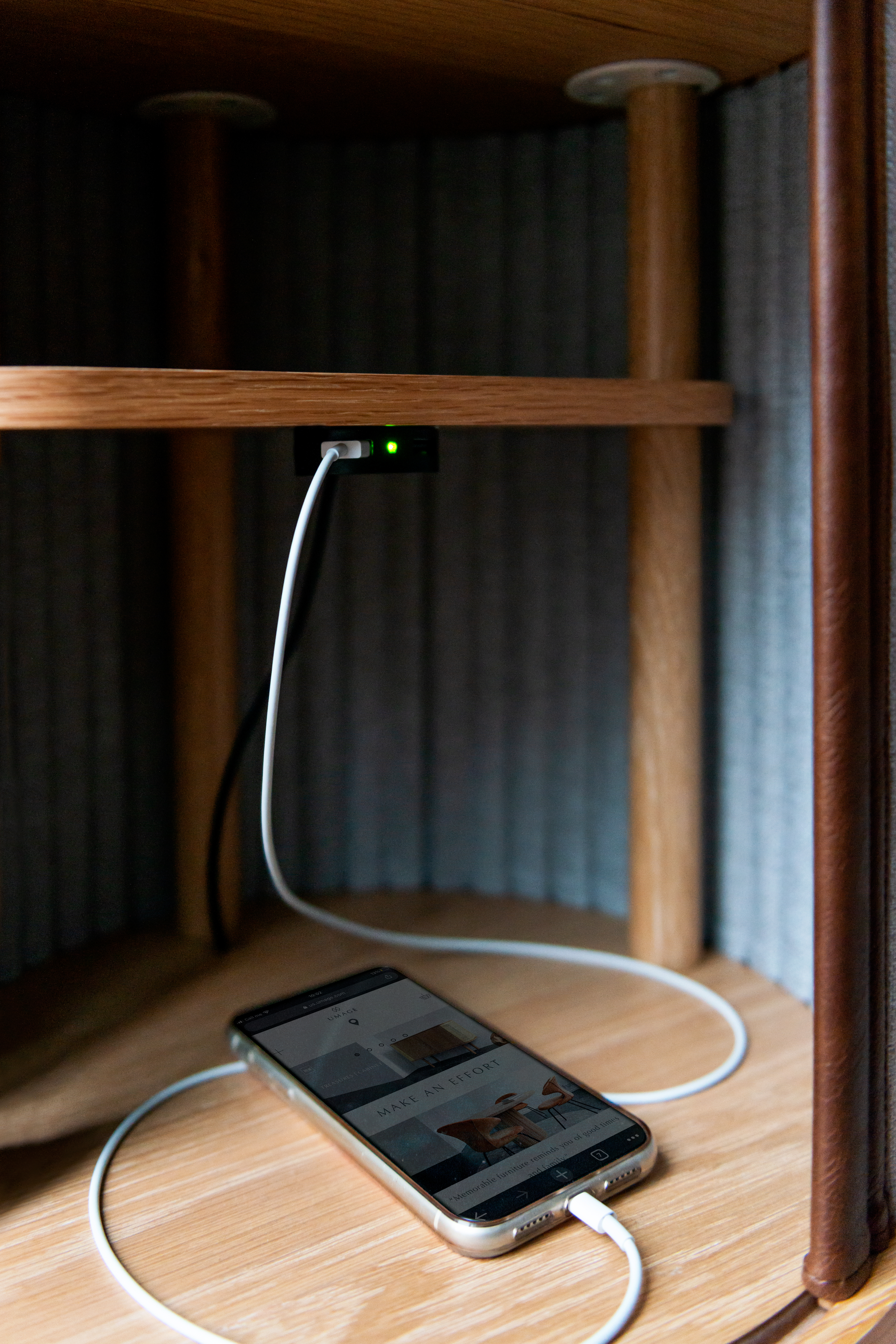 Umage Audacious Sidebord Eik/White Sands