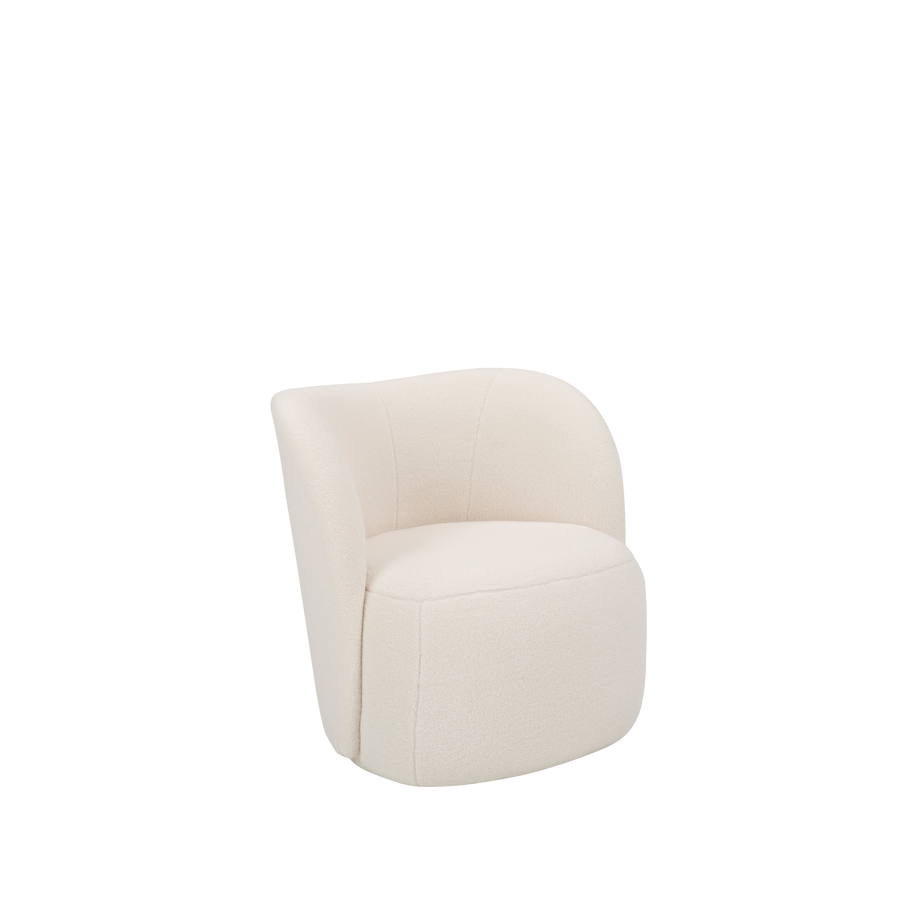 Lollo Lounge Chair Cream Teddy