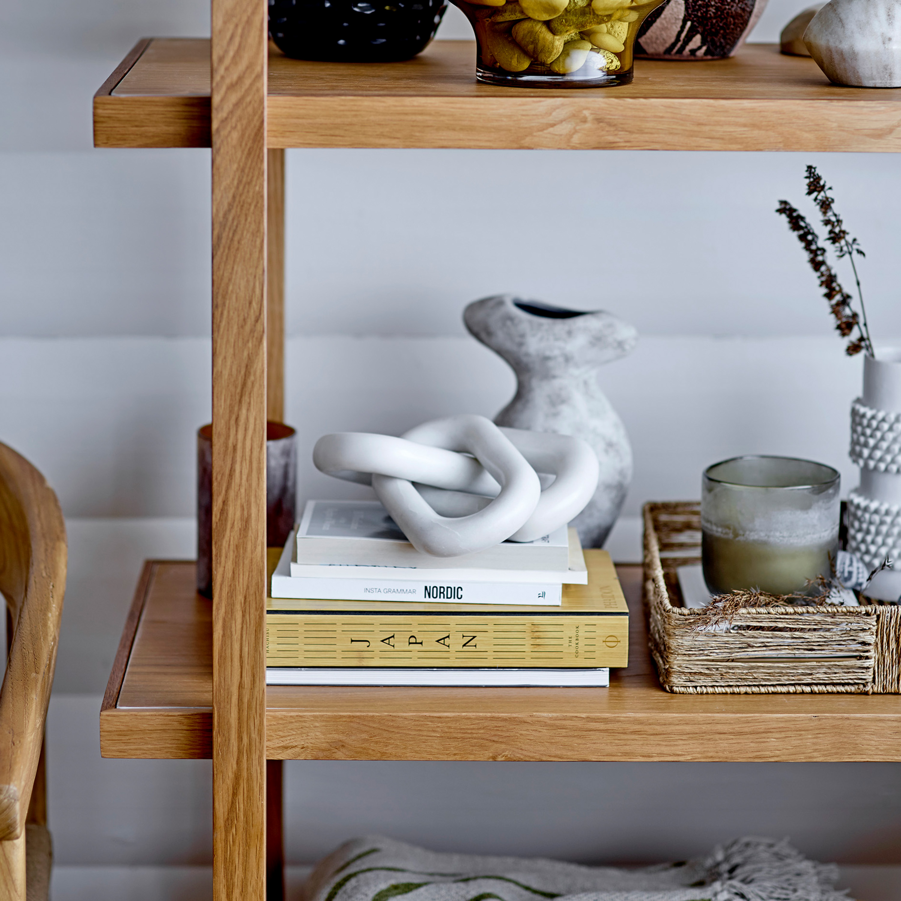 Bloomingville Adee Dekoration Weißer Marmor