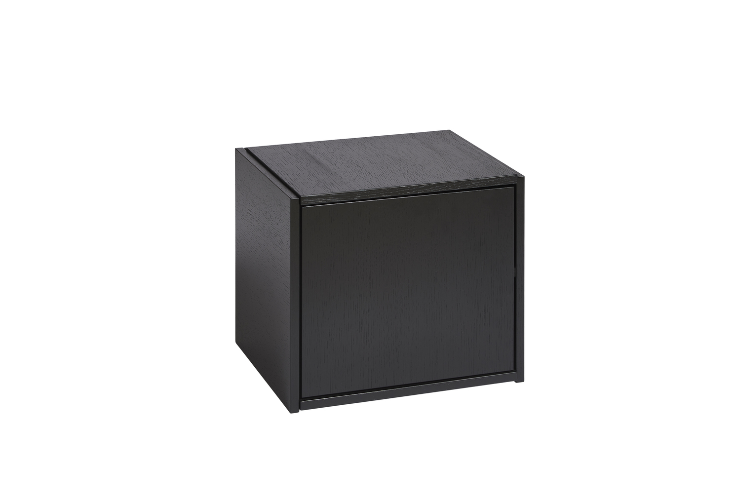 Woud - Bricks Cube Right Skåp Black 36x36 - Svart