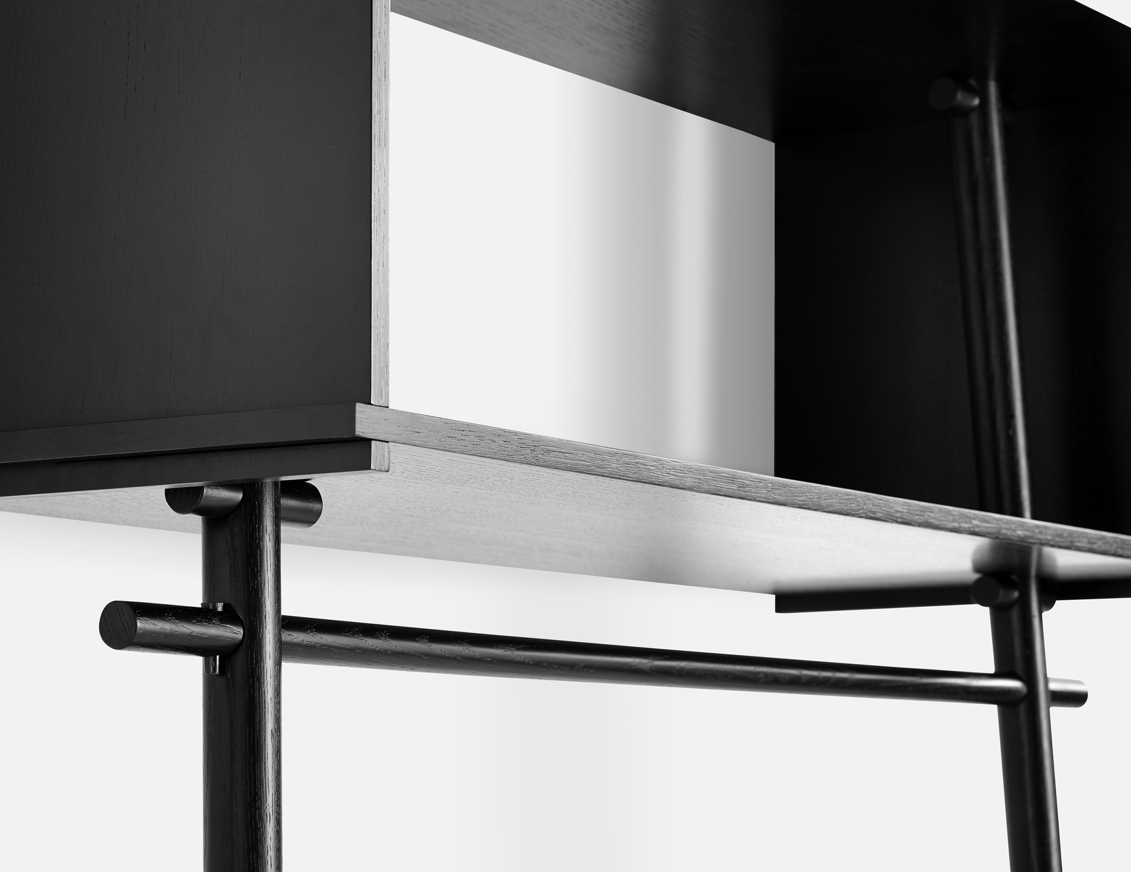 Woud Töjbox Klädhängare Black Small