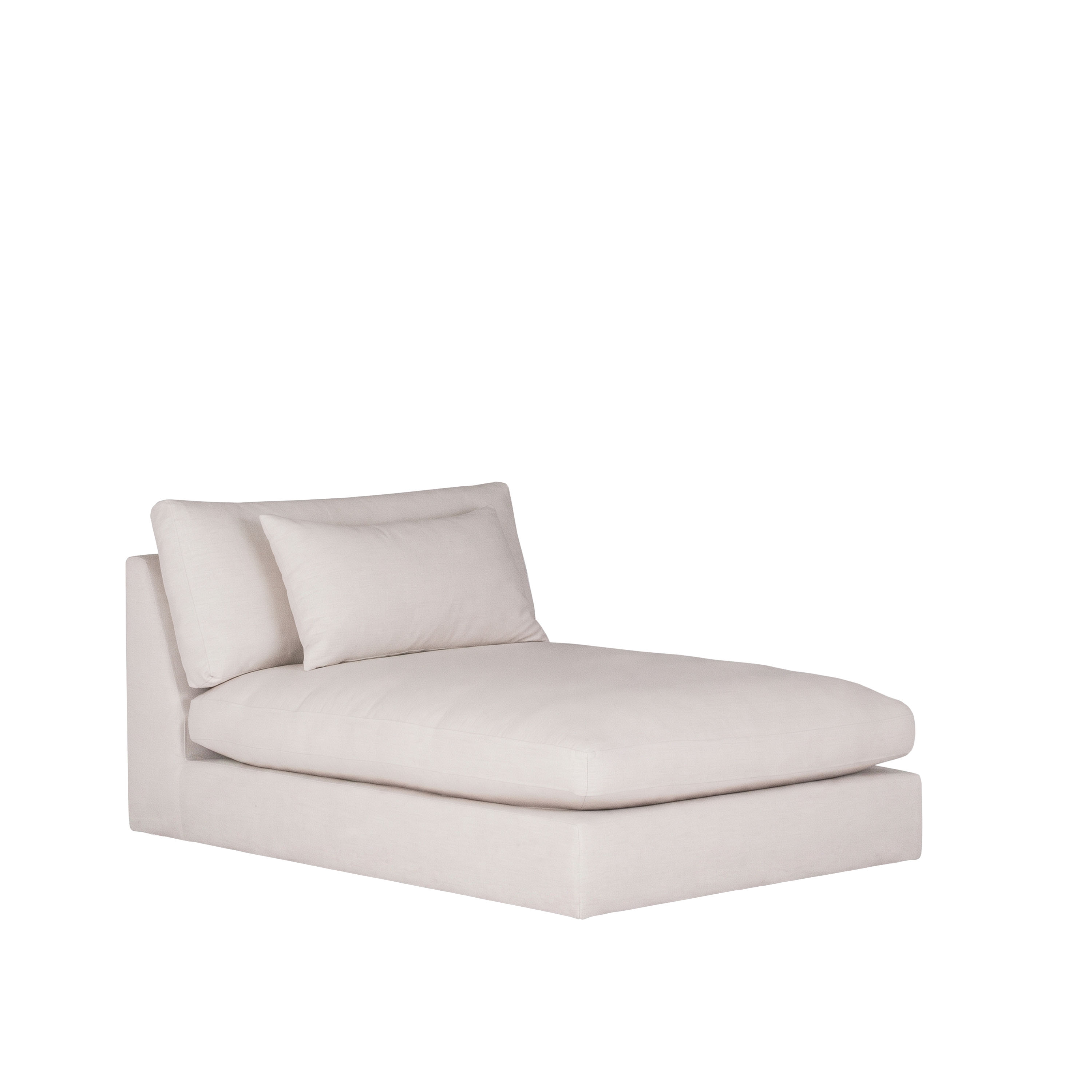 Isola Chaise Module Linen 110x160