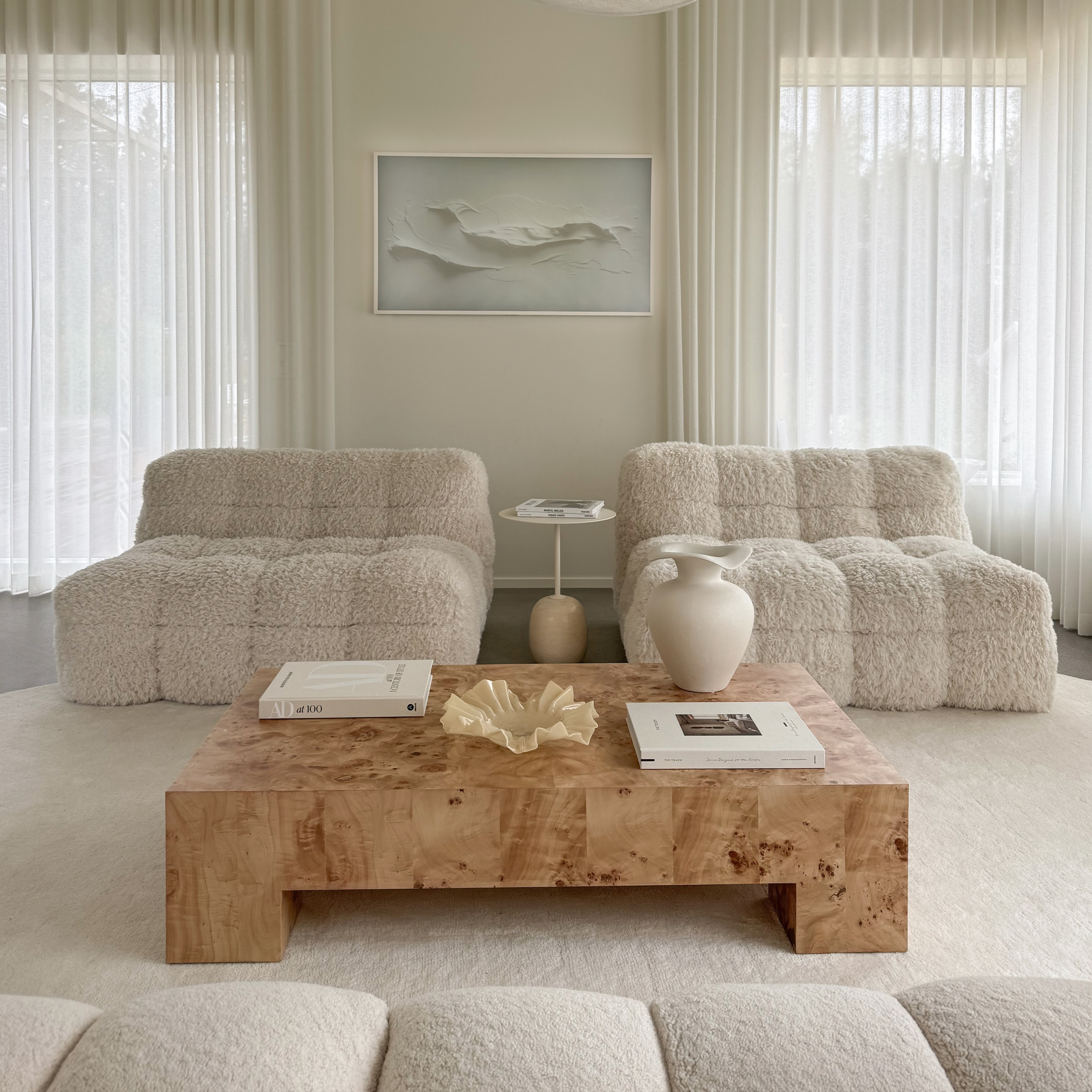 Sleepo Collection Chunky Soffbord Poppel 130x70