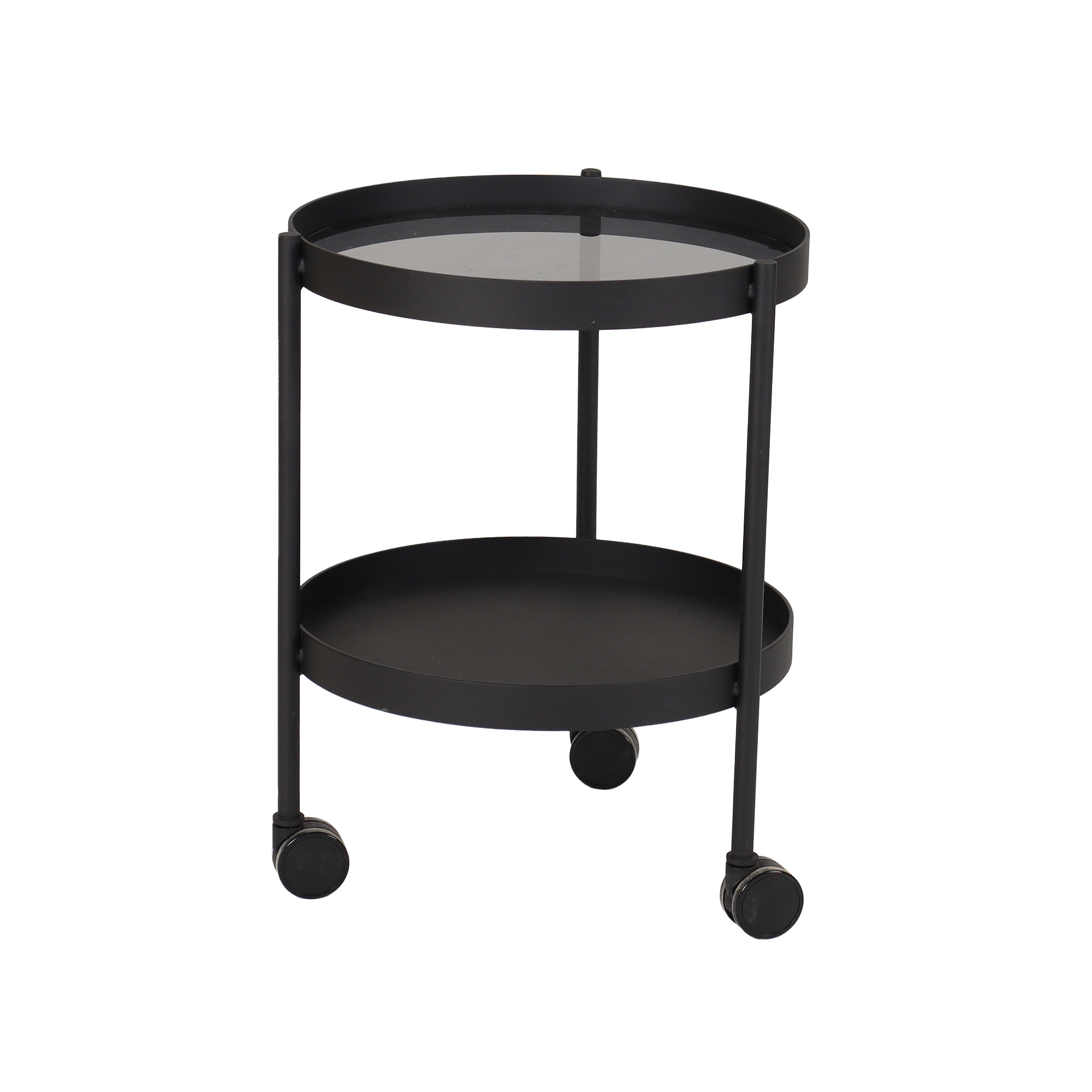 Nordic Home - Sienna Sidobord Svart Ø60