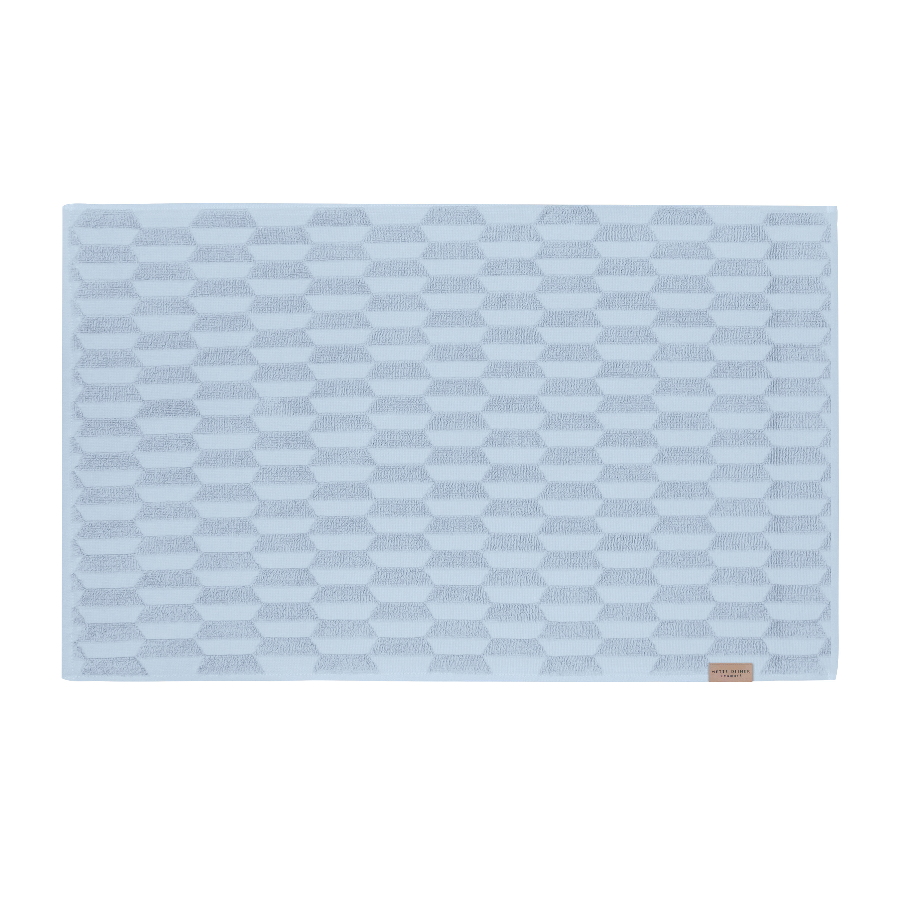 Geo Badrumsmatta Light Blue 50x80