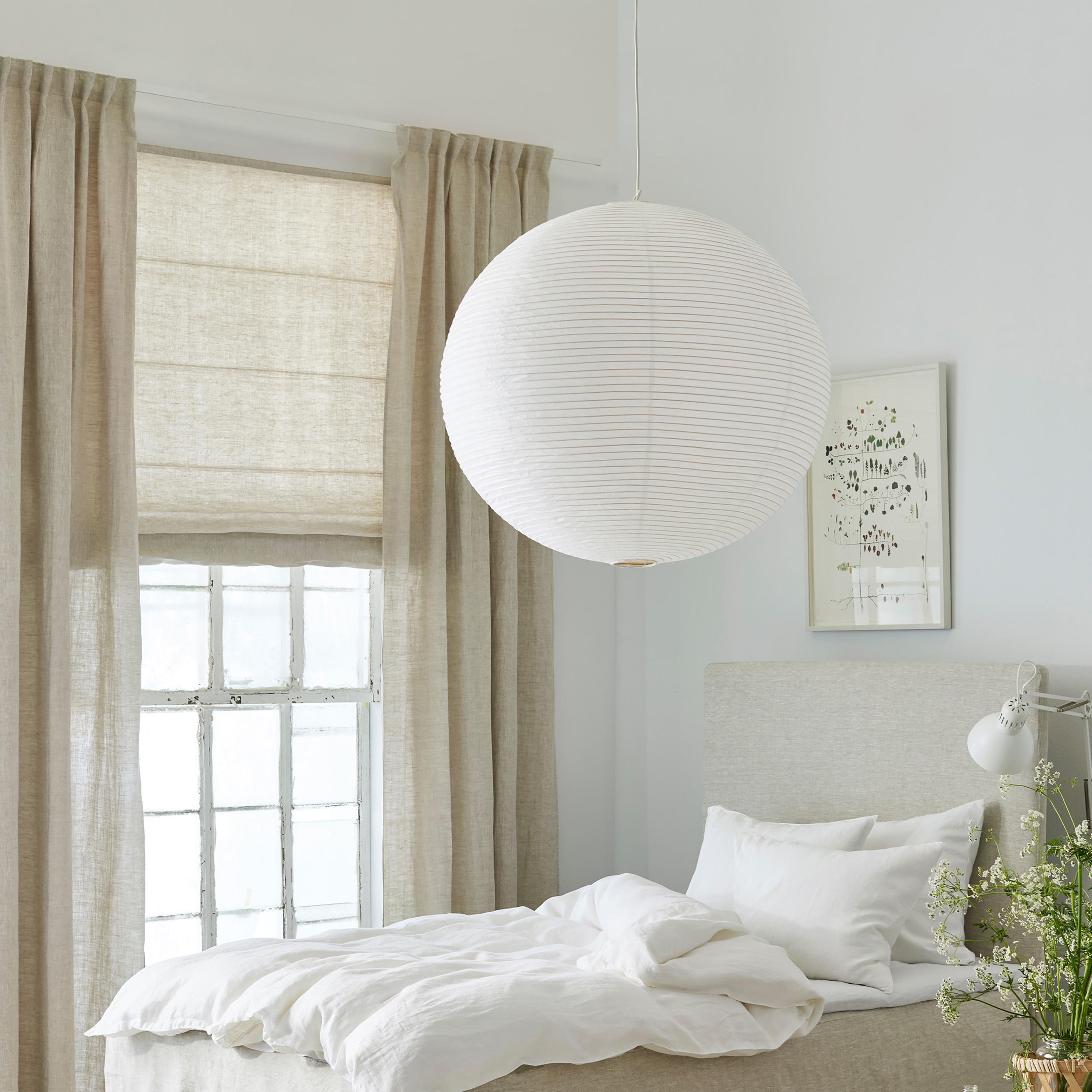 Himla Miramar Linen Curtain Oatmeal 140cm