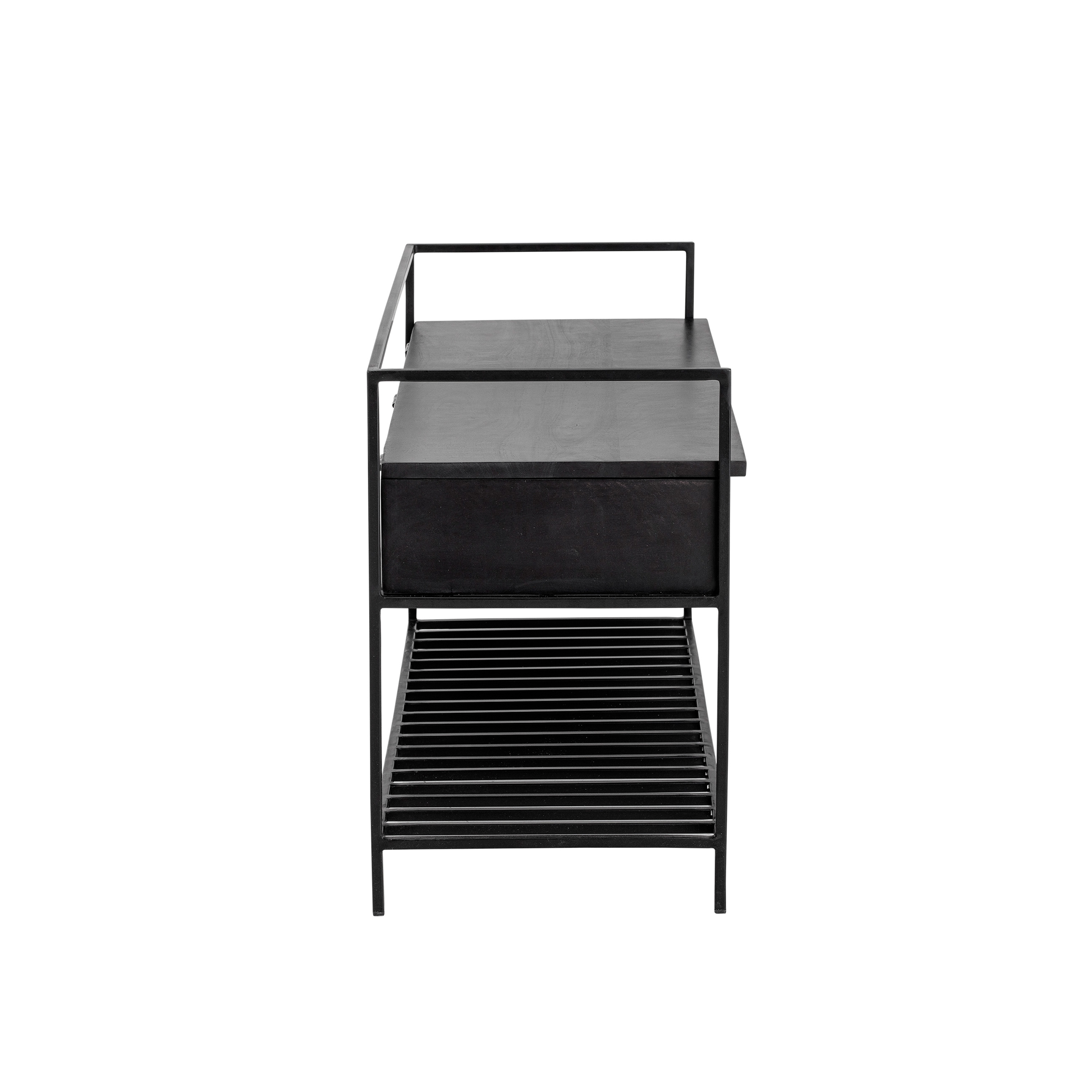Bloomingville Abelone Benk Black 102cm