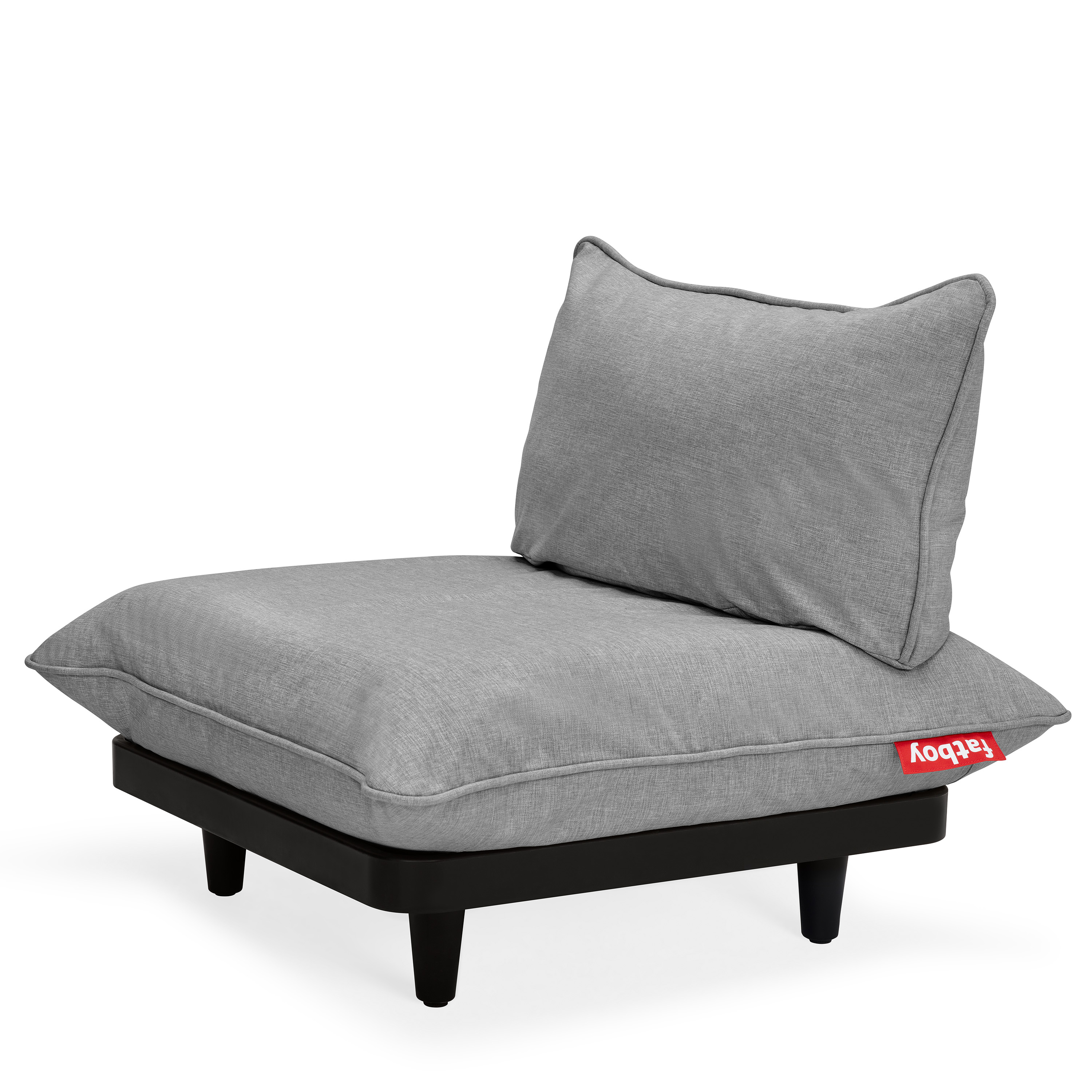 Fatboy - Paletti Lounge Midtdel Rock grey - Grå  - Utendørs Modulsofa