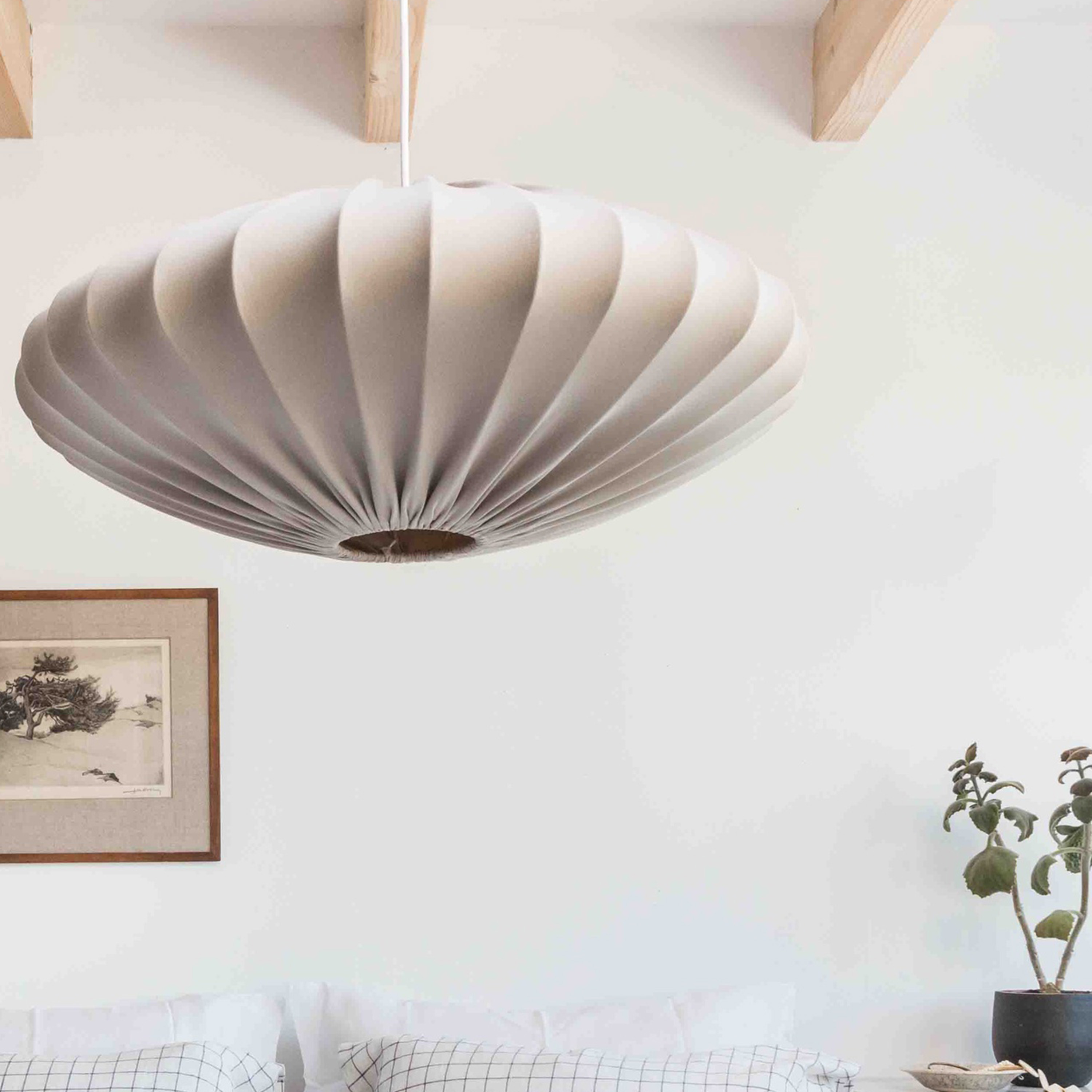 Watt &amp; Veke Ellipse Taklampe Sand 65cm