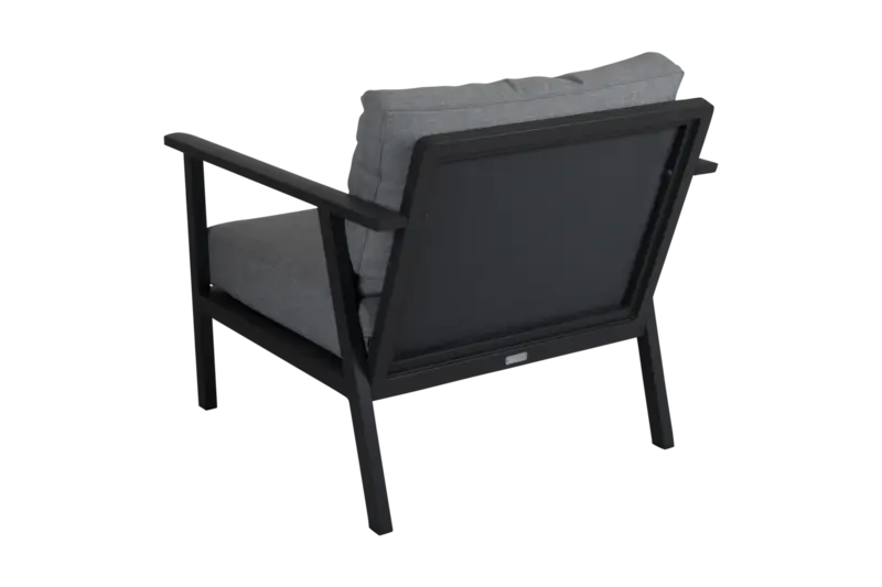 Brafab Samvaro Loungestol Antracit/Pearl Grey 80cm