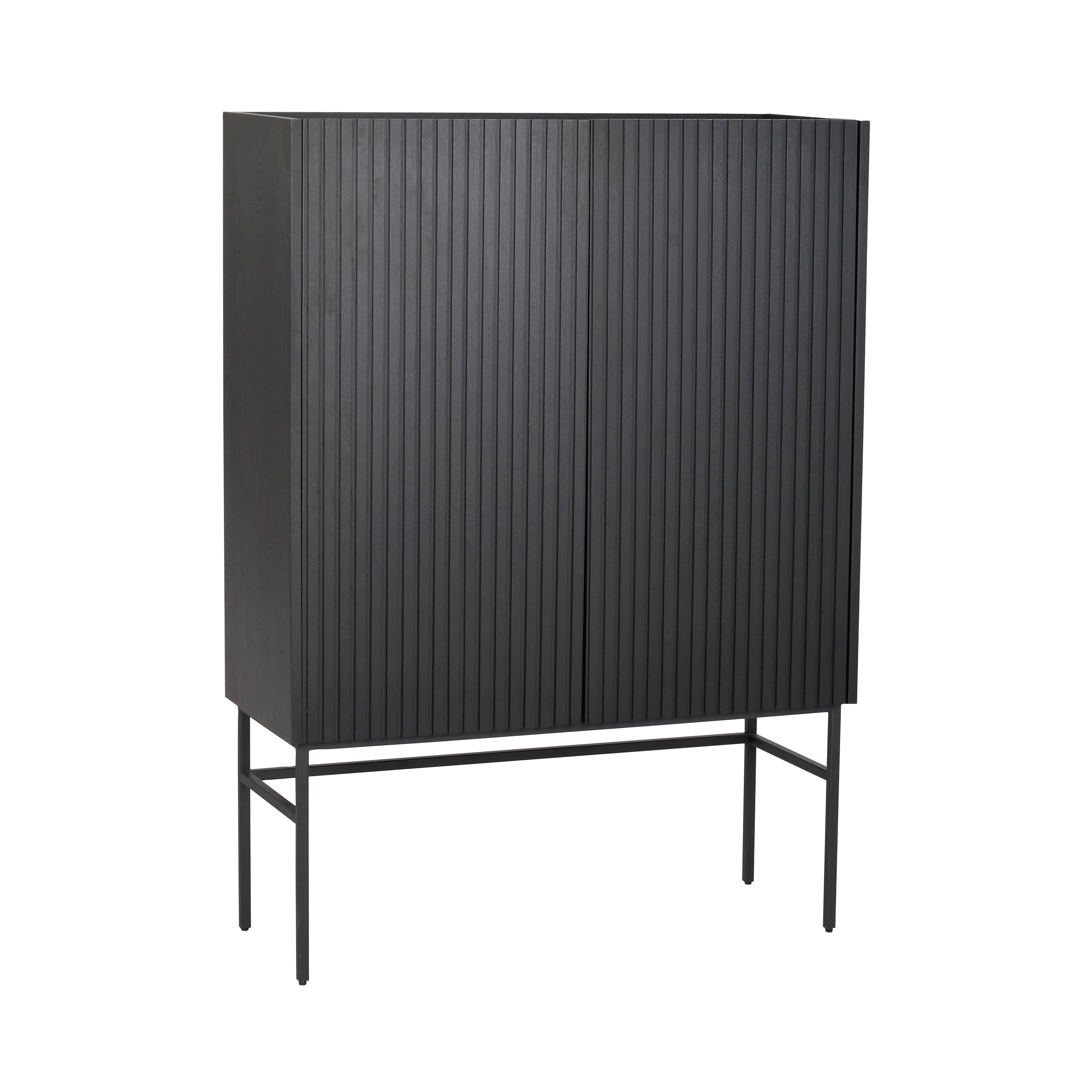 Rowico Home - Halifax Skåp Svart 100cm - Brun