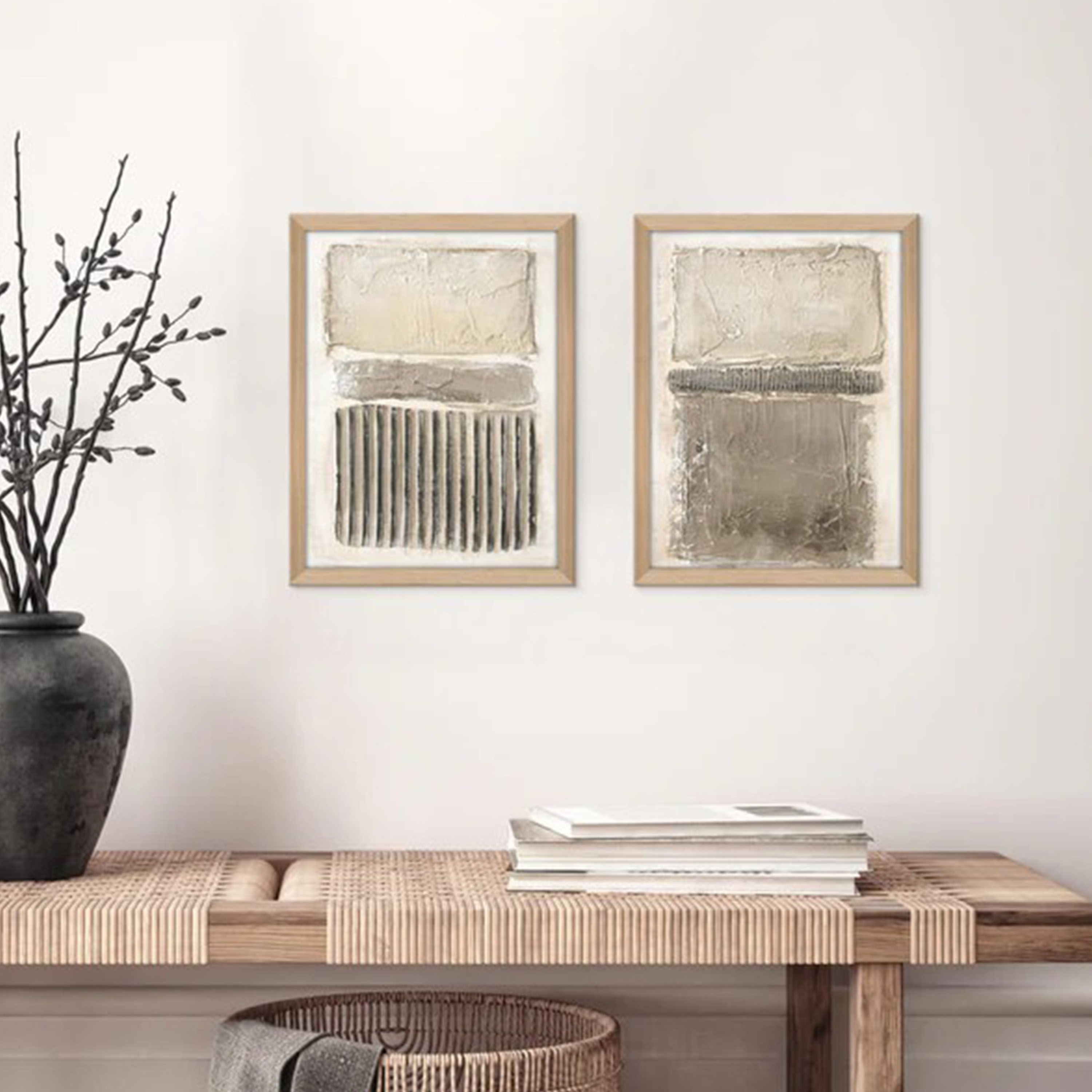 Malerifabrikken Art Structure 2 Taulu Tammikehys 30x40