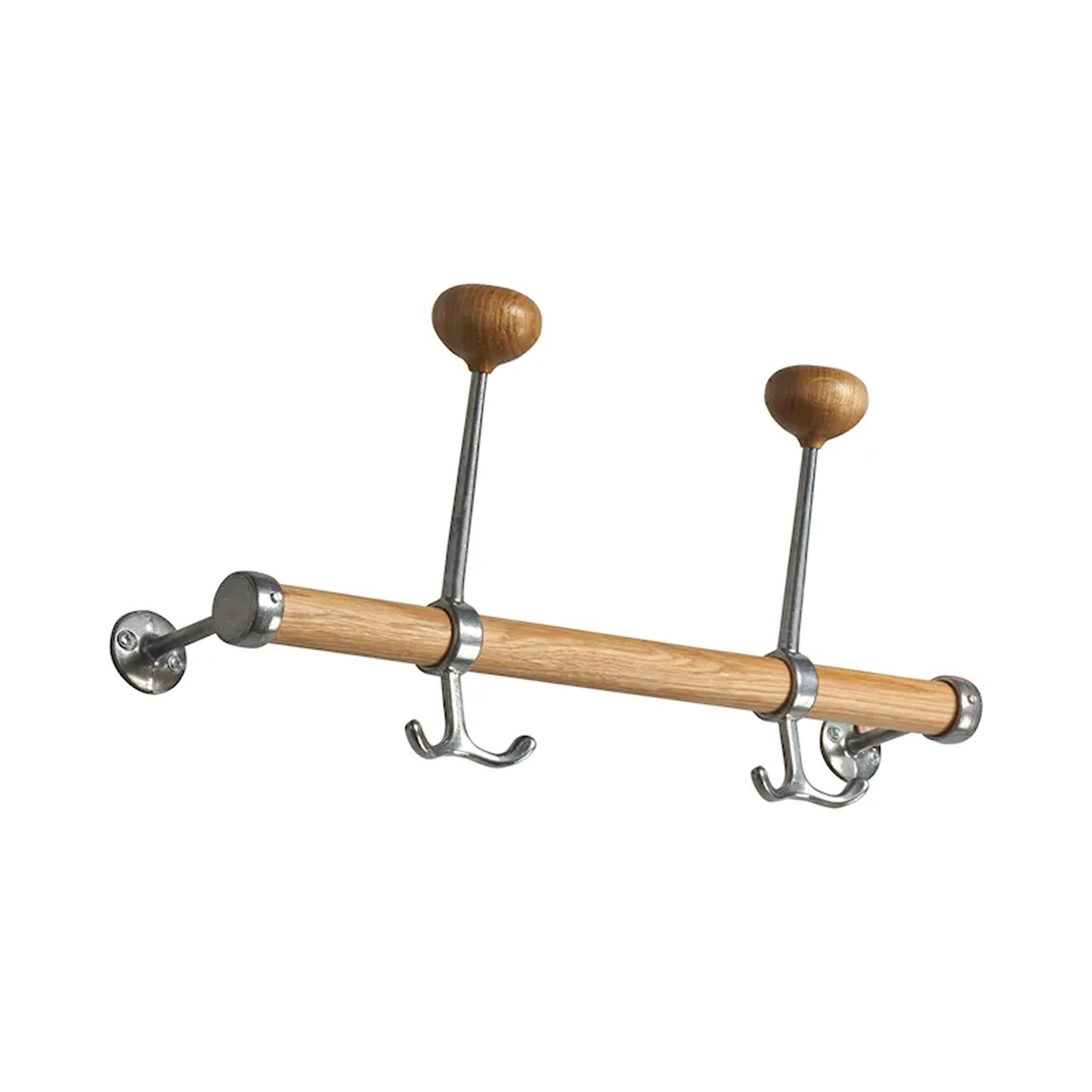 Gustav Hattkroklist Ek/Aluminium 40cm