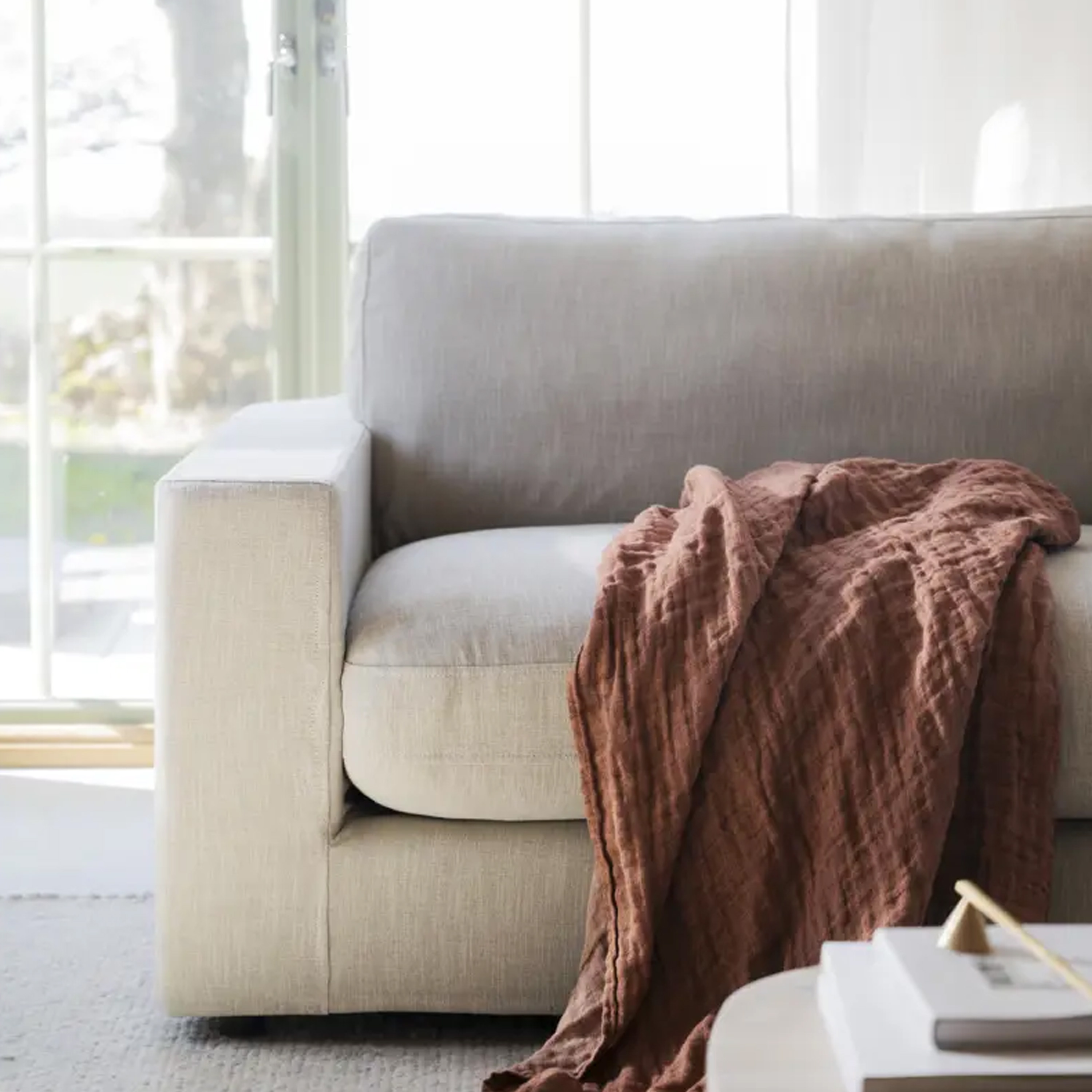 Rowico Home Langdon 4-sits Soffa Sand 271cm