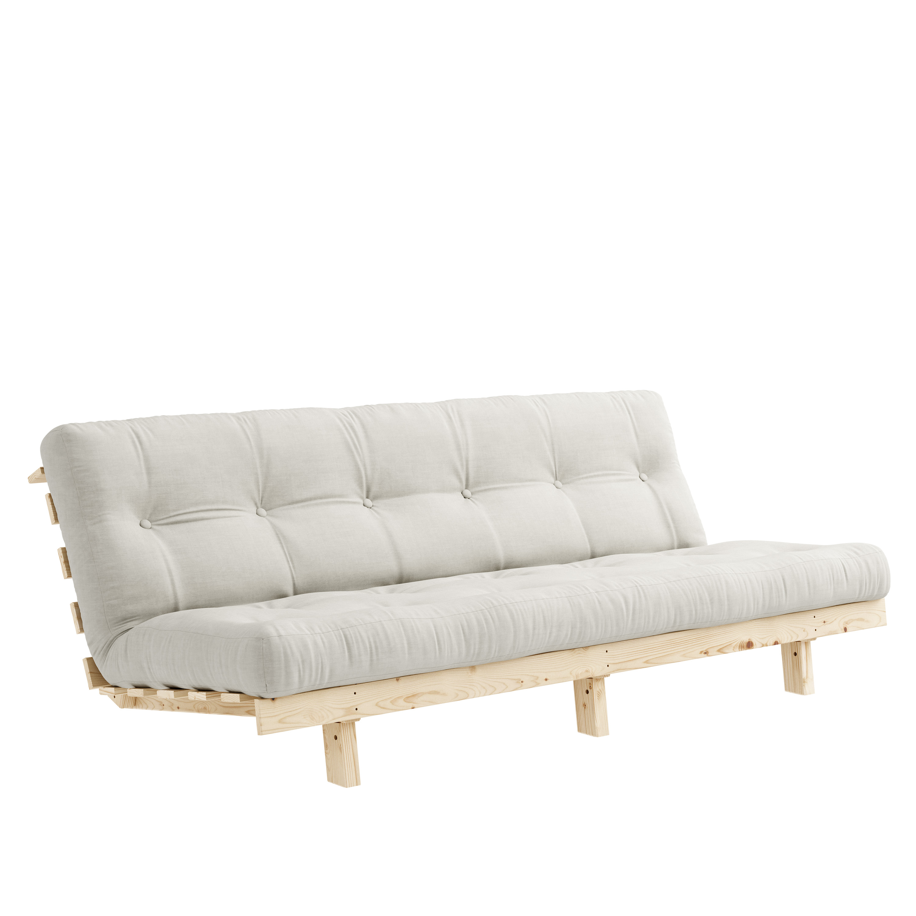 Lean Raw Schlafsofa Natural 130x200