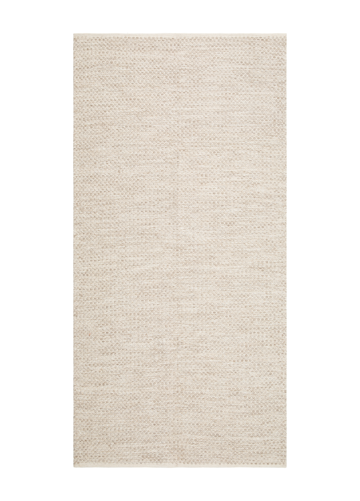 KM Carpets - Helin Gångmatta Ull Creme 75x230 - Beige