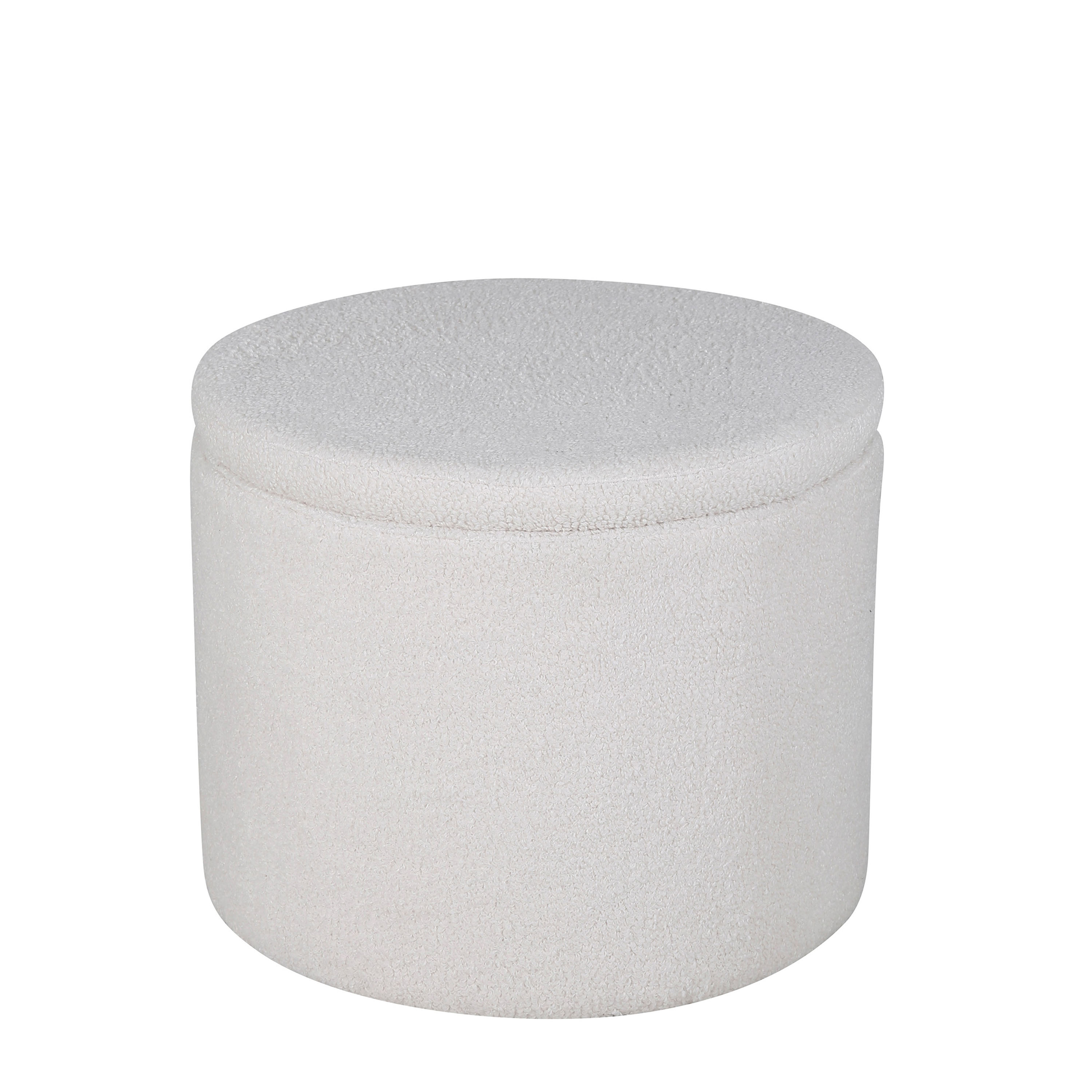 Dunken Sittpuff Förvaring Teddy Offwhite