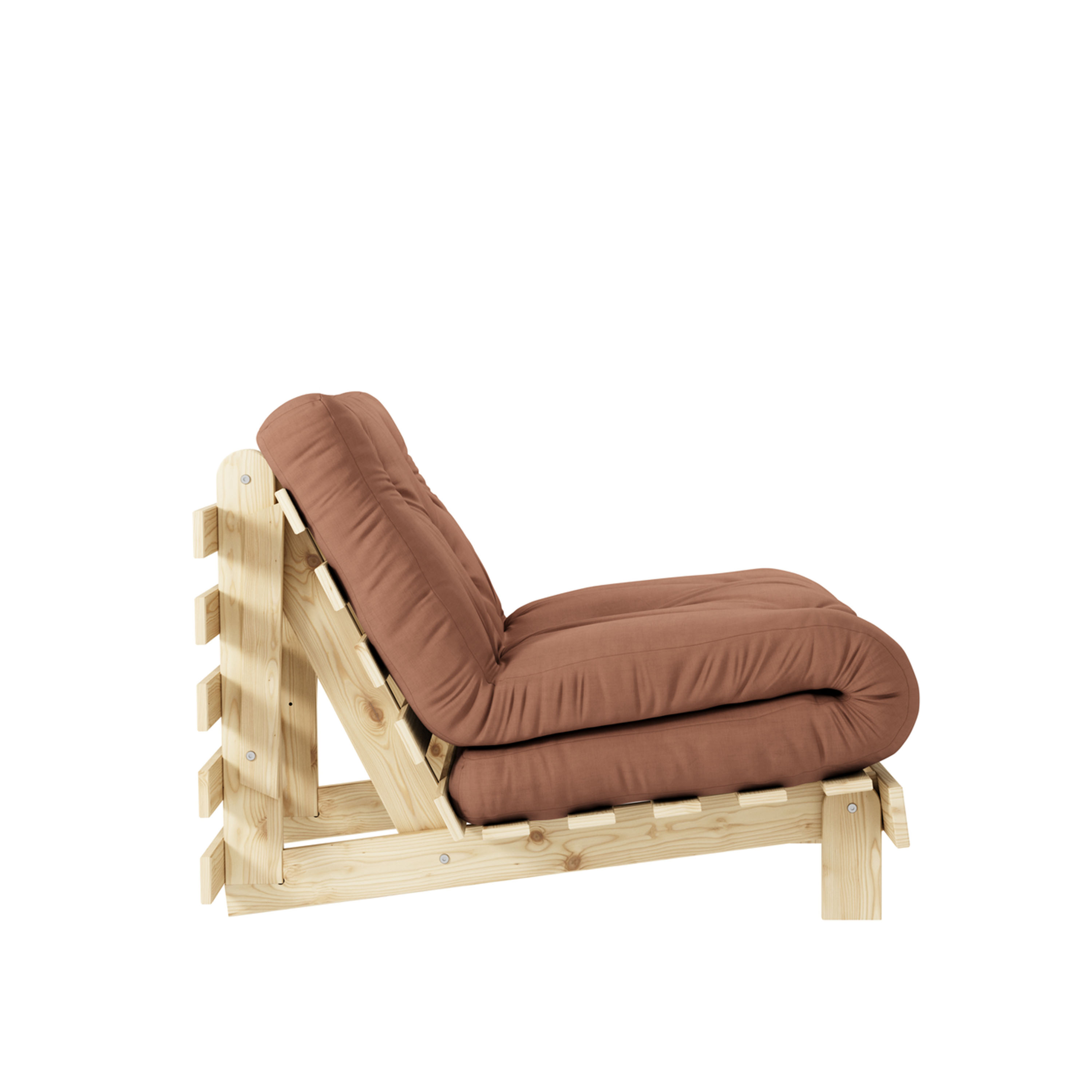 Karup Design Roots Schlafsessel Natur/Clay Brown 90cm