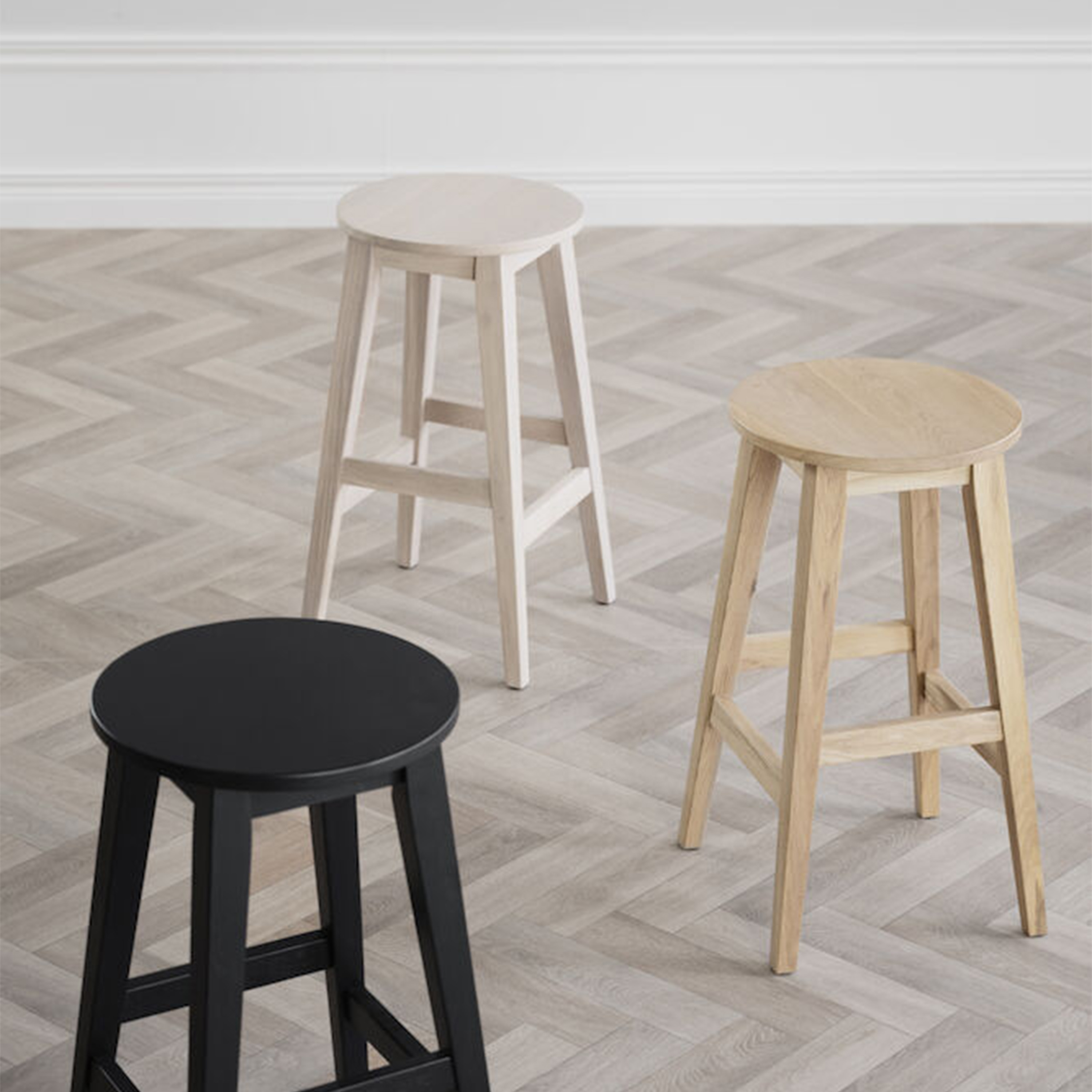 Rowico Home Austin Barstol Vitpigmenterad Ek