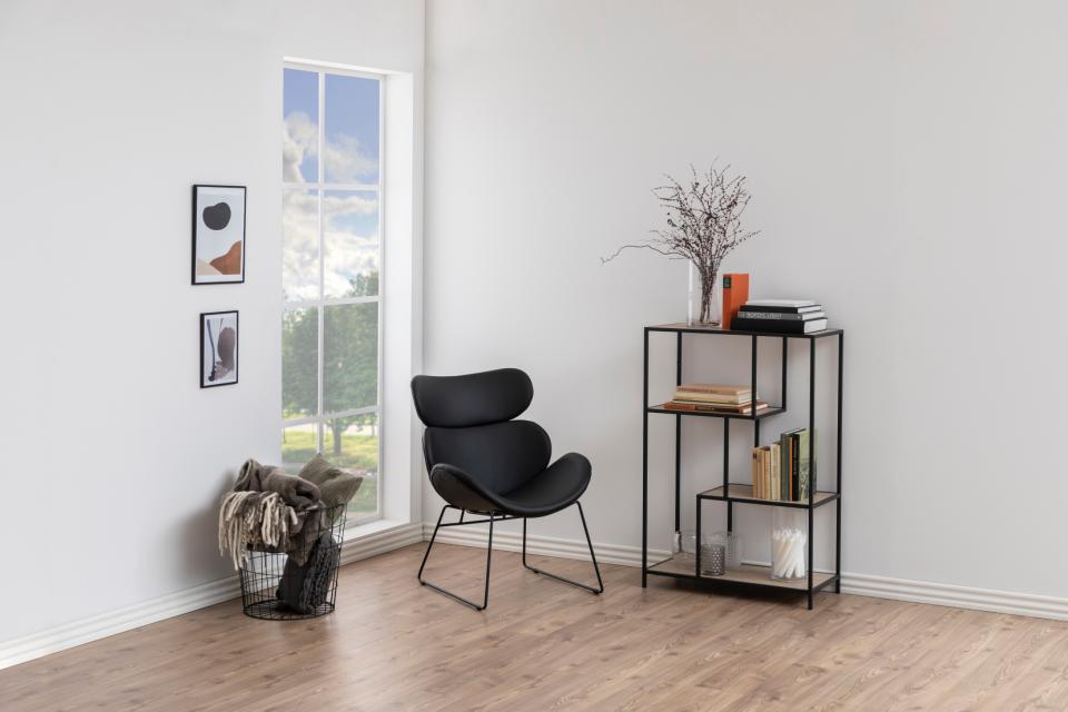 Nordic Home Hilda Loungestol Black