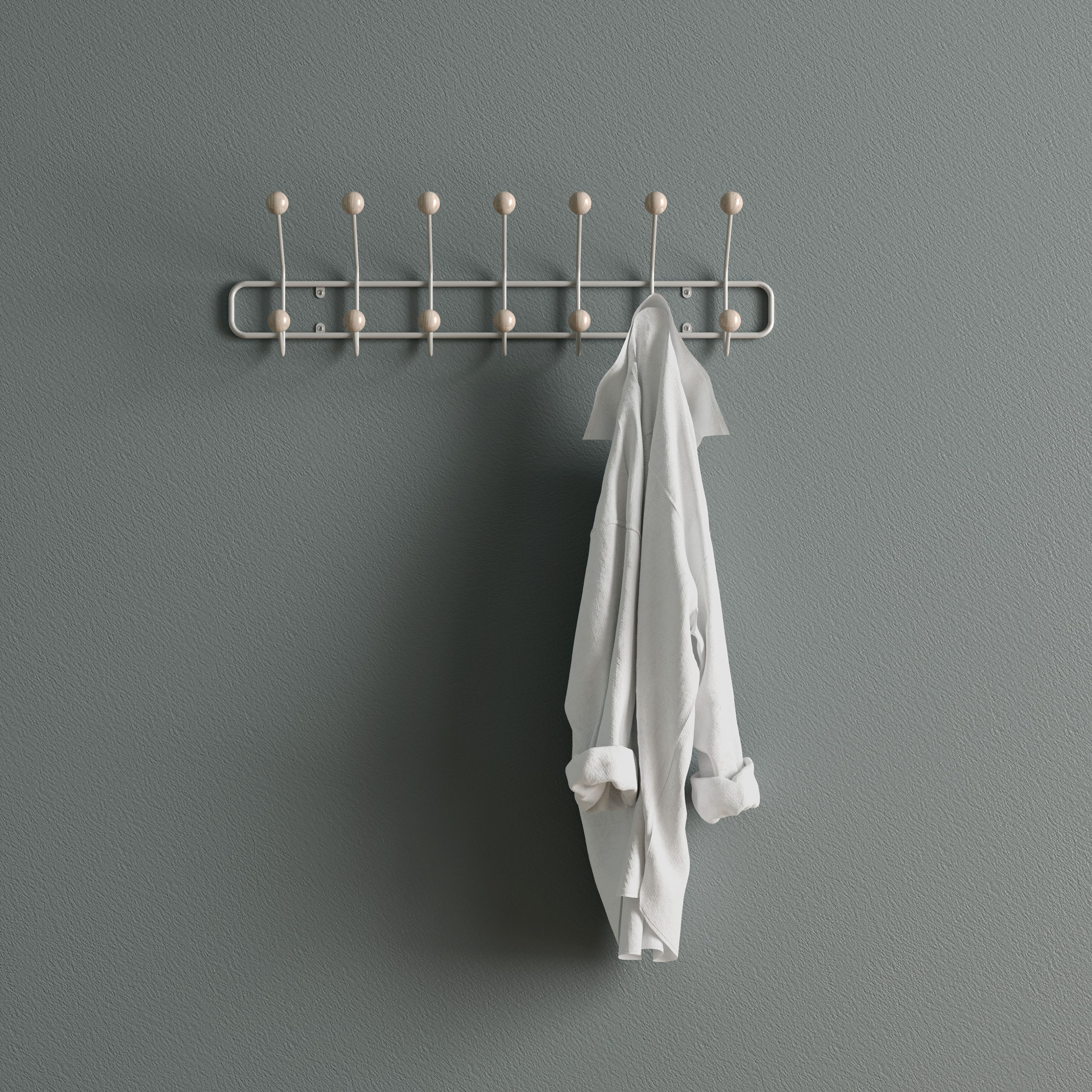Maze Bill Horizontal Coat Rack Greige 71cm