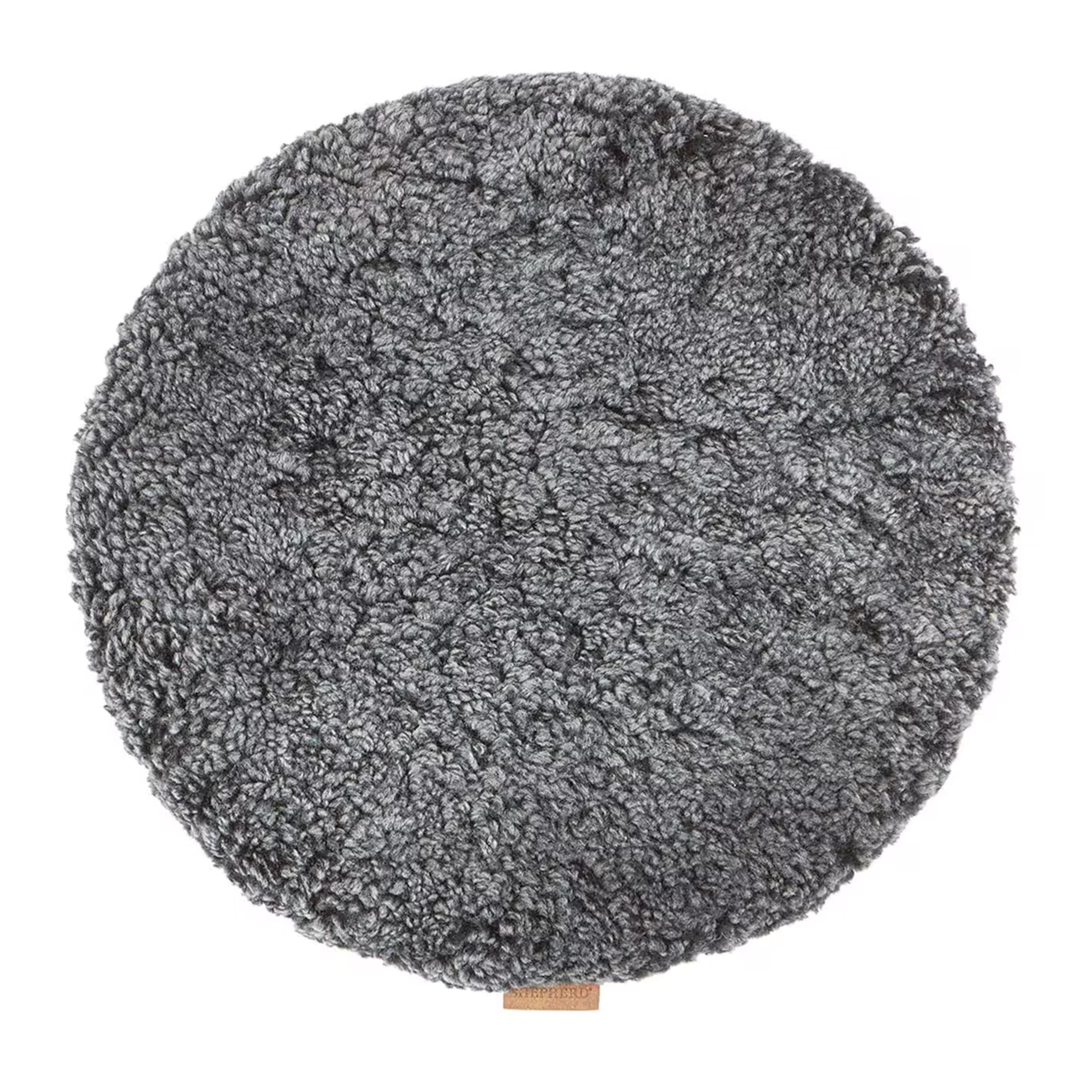 Jill Vadderad Stolsdyna Svartgrafit Ø36