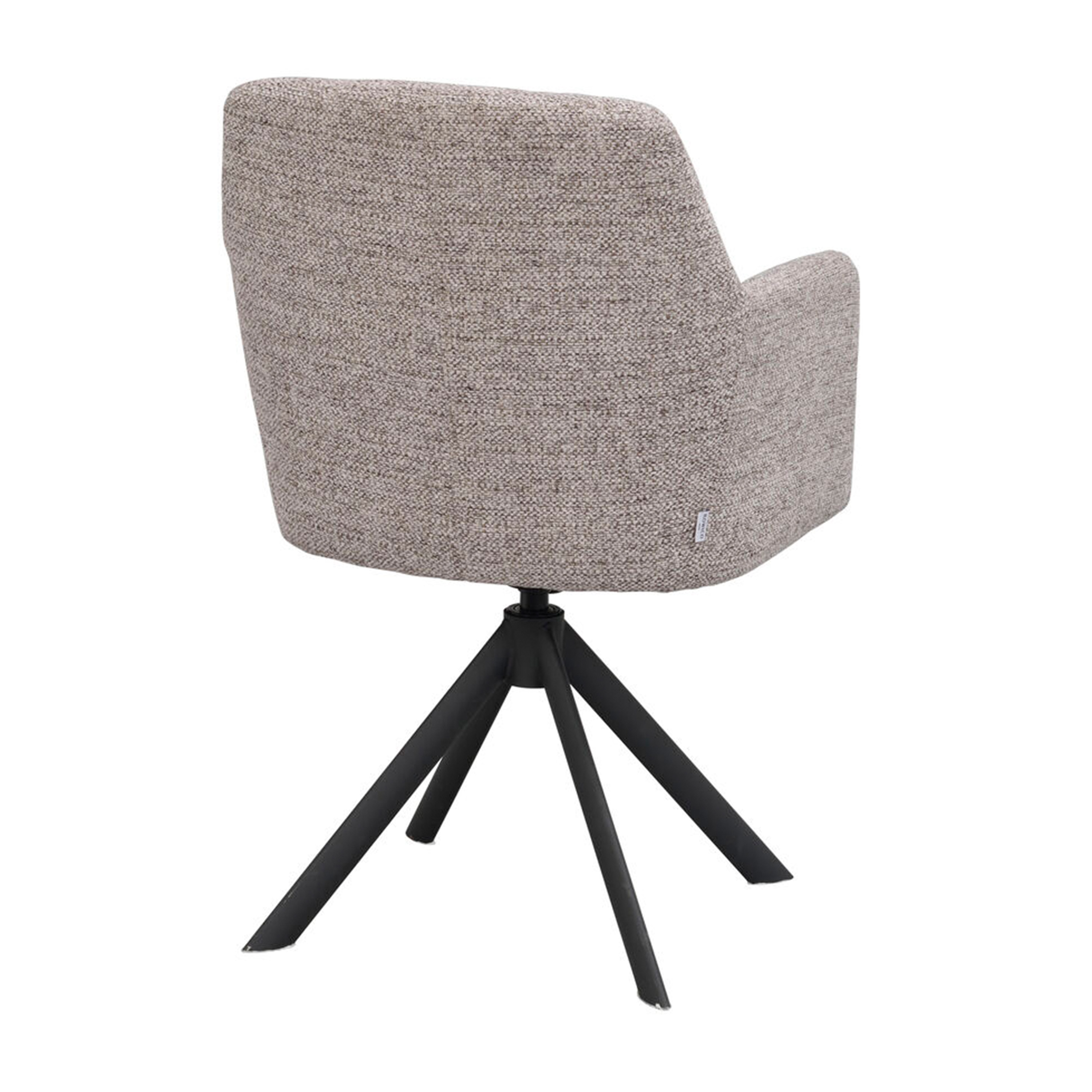 Rowico Home Gladstone Armlehnstuhl Dunkelbeige/Schwarz